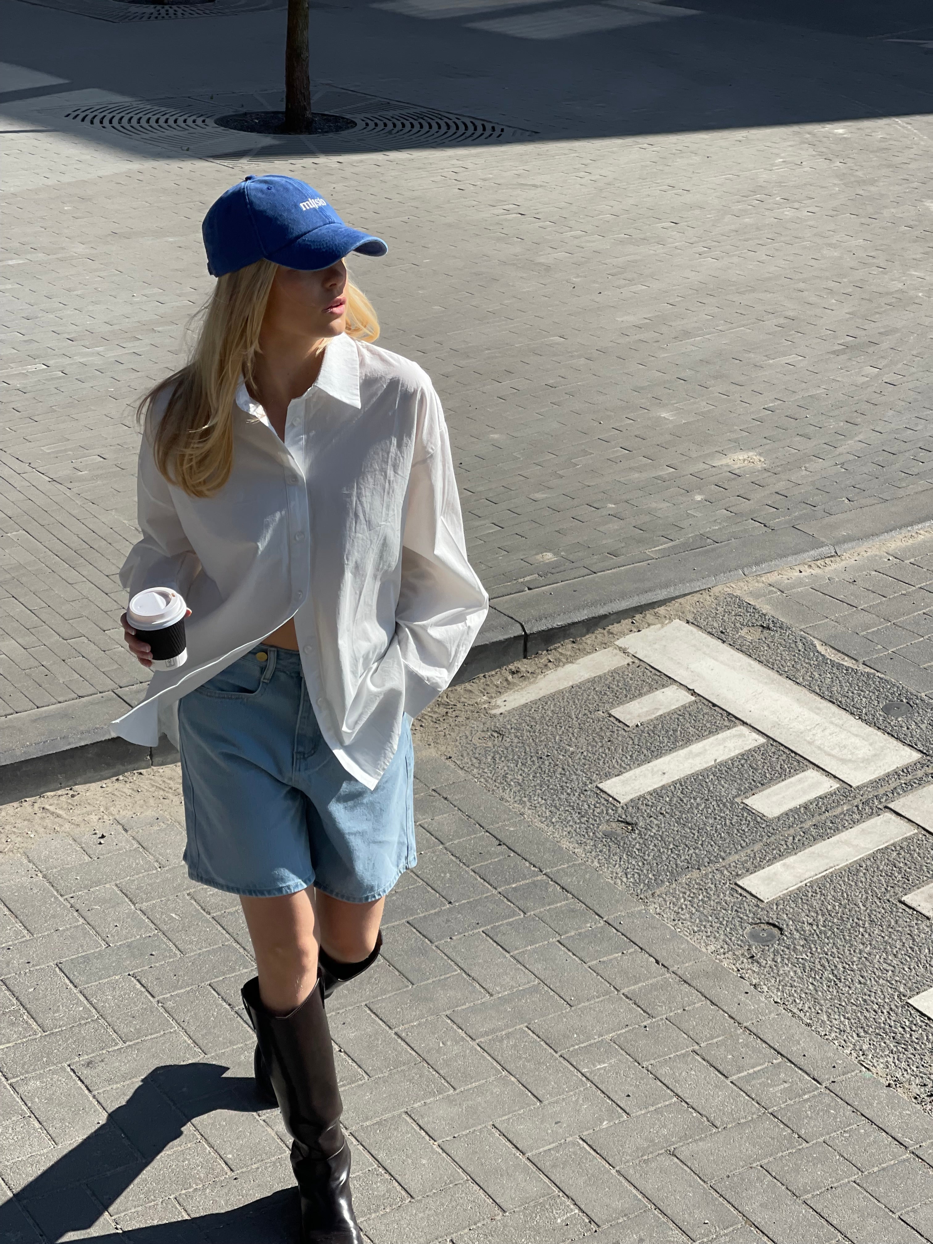 Austin | Buttoned White Shirt
