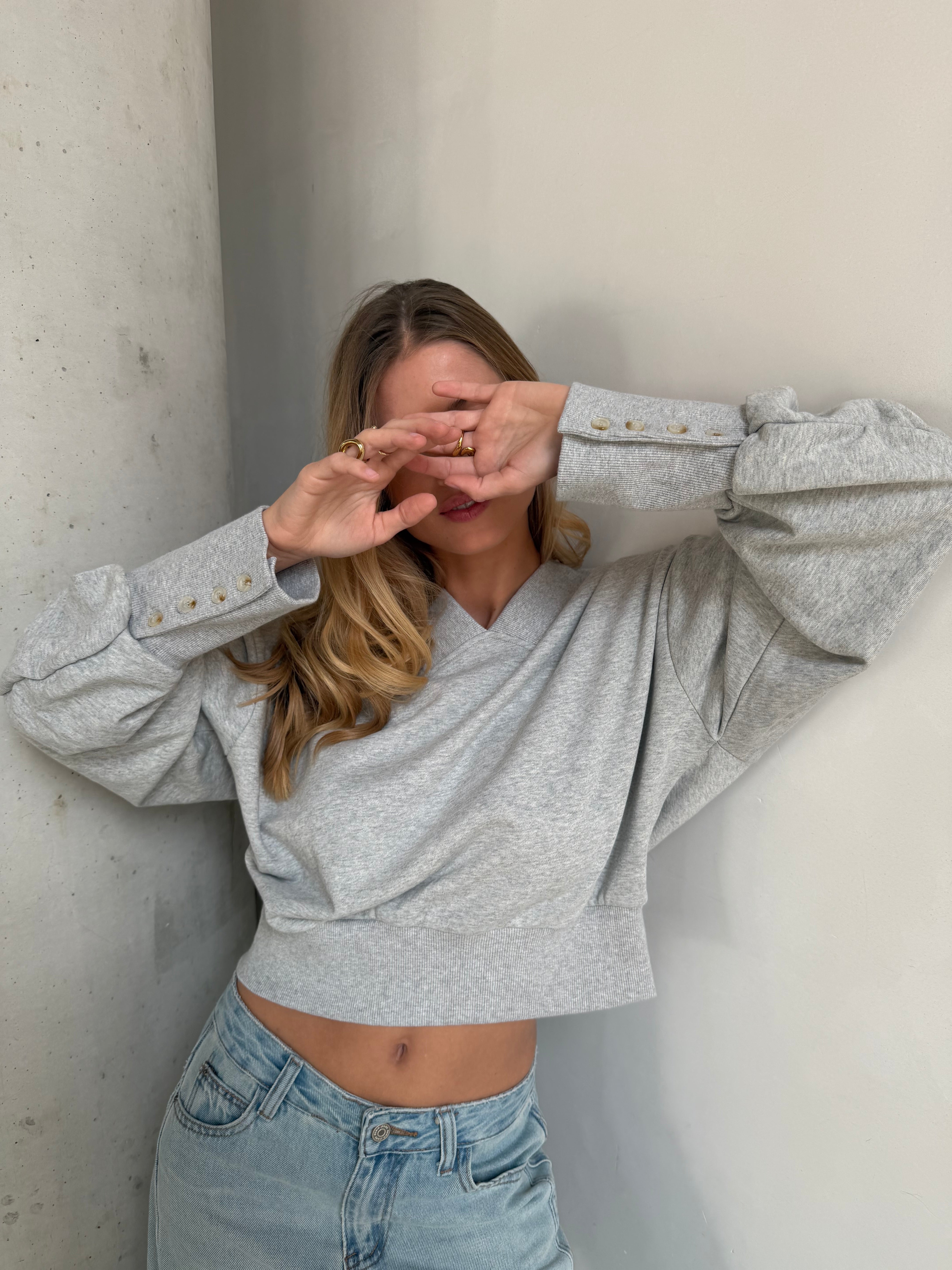 Bryson | Sweater With Detail Sleeves