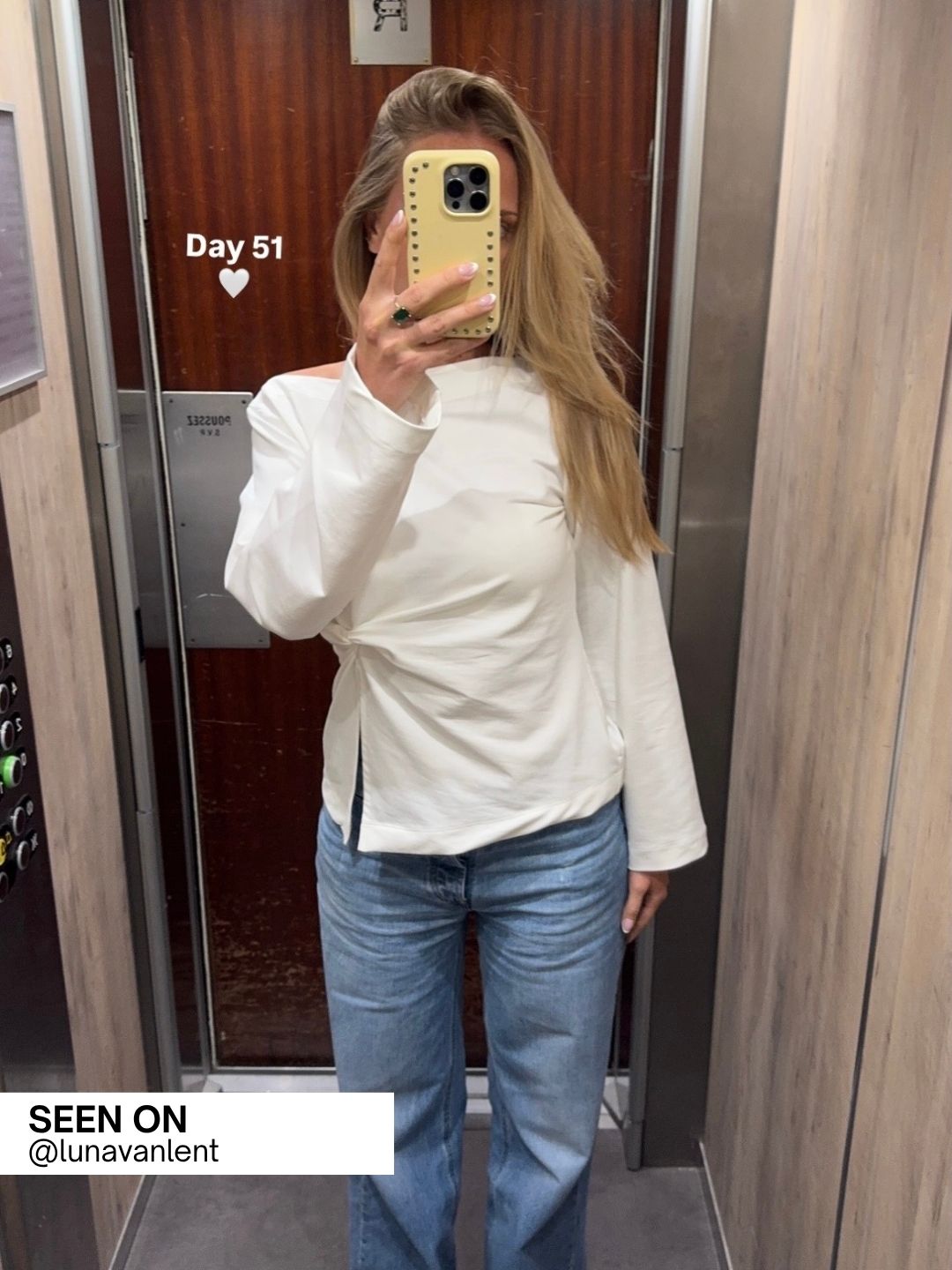 April | Twisted Bootcut Neck Top