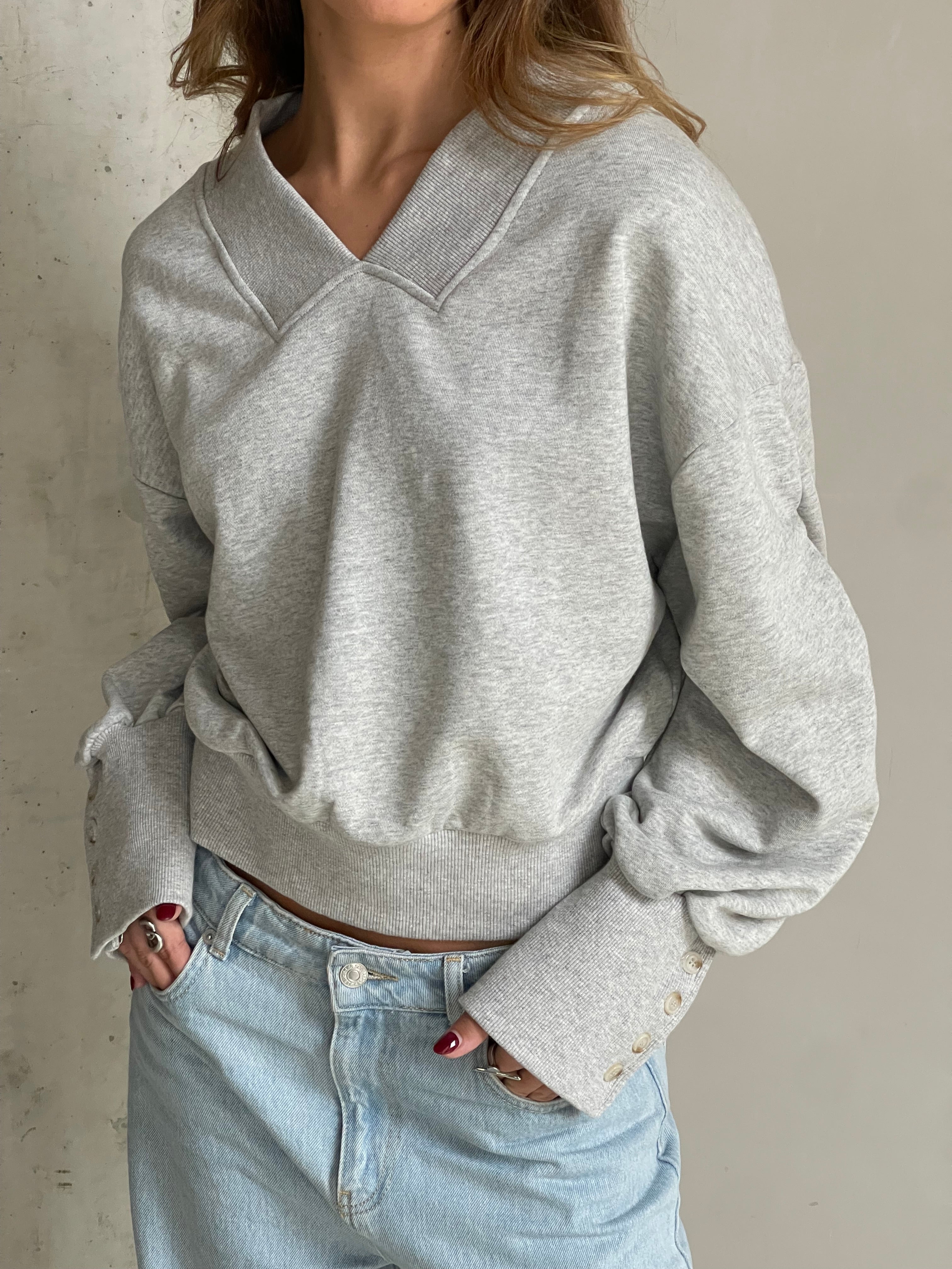 Bryson | Sweater With Detail Sleeves