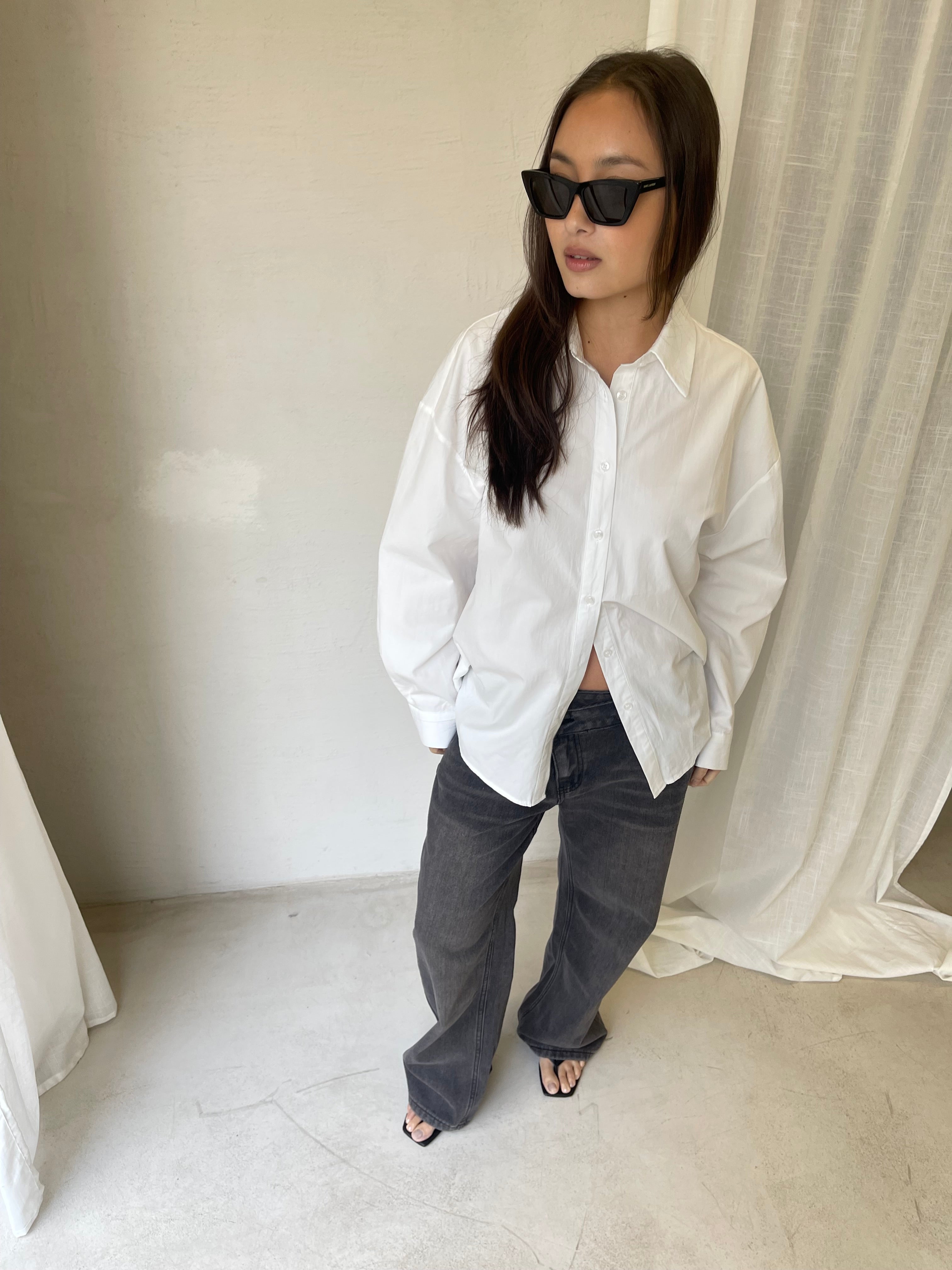 Austin | Buttoned White Shirt