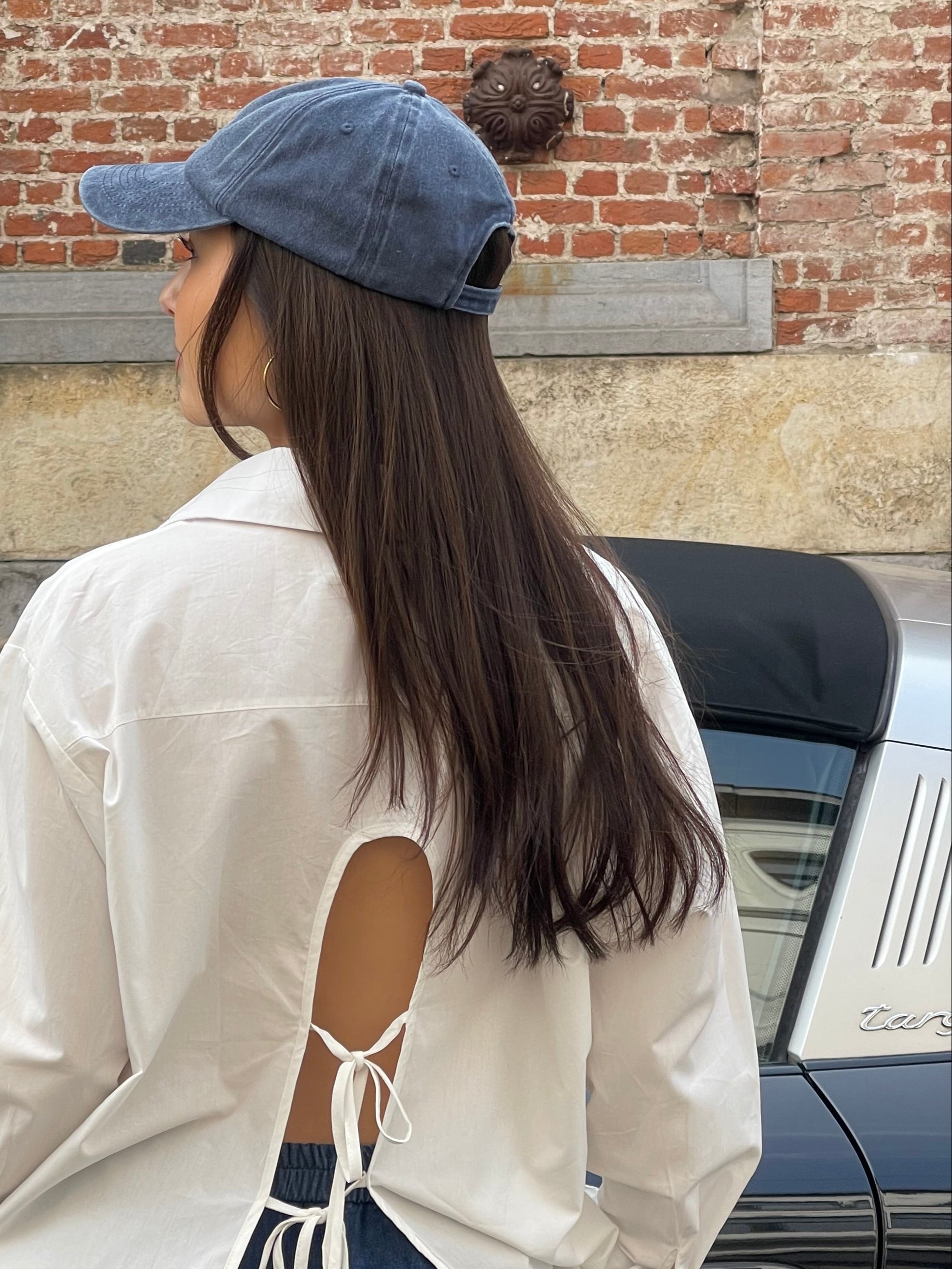 Miisto Logo Cap Washed Navy