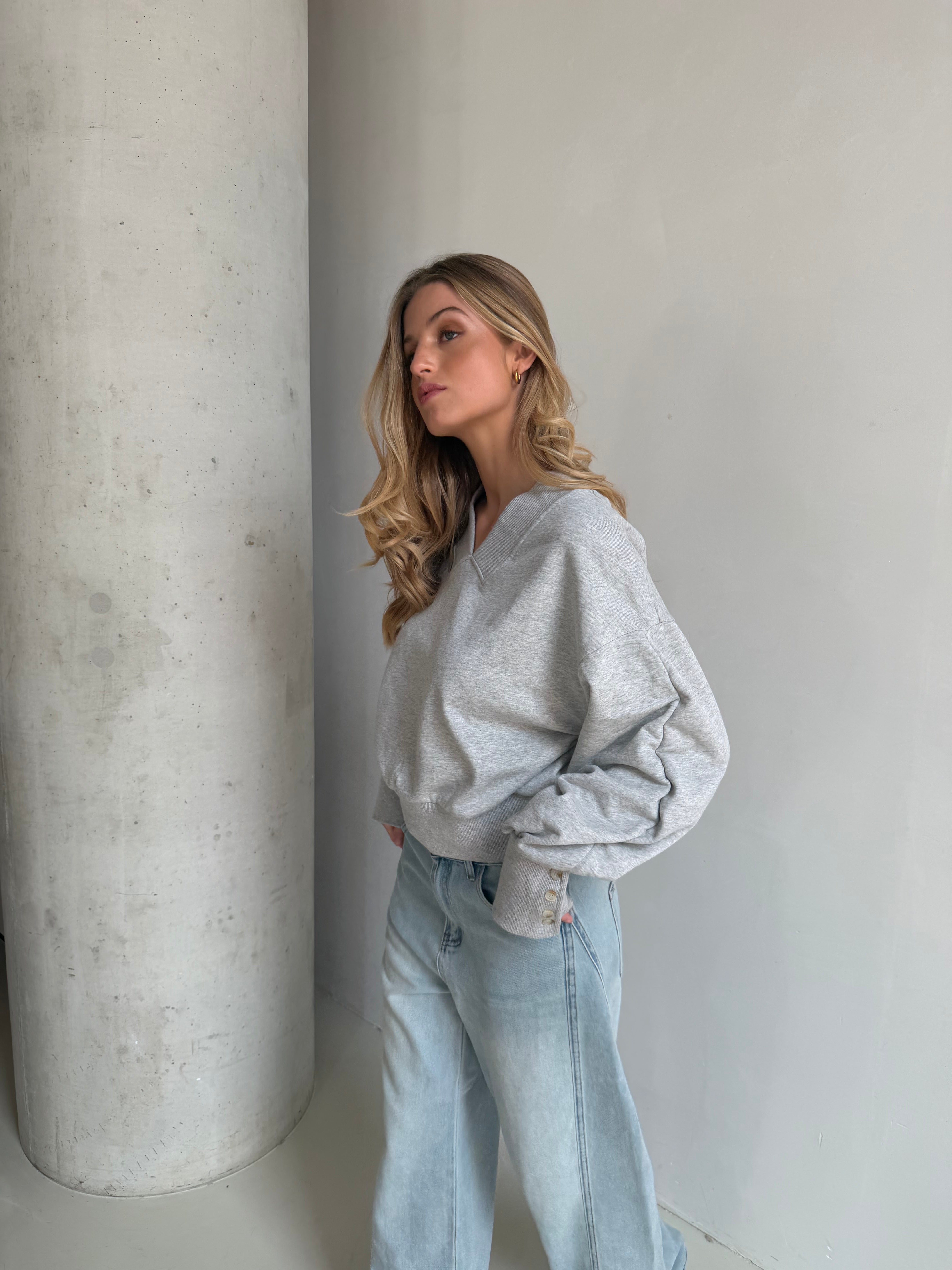 Bryson | Sweater With Detail Sleeves