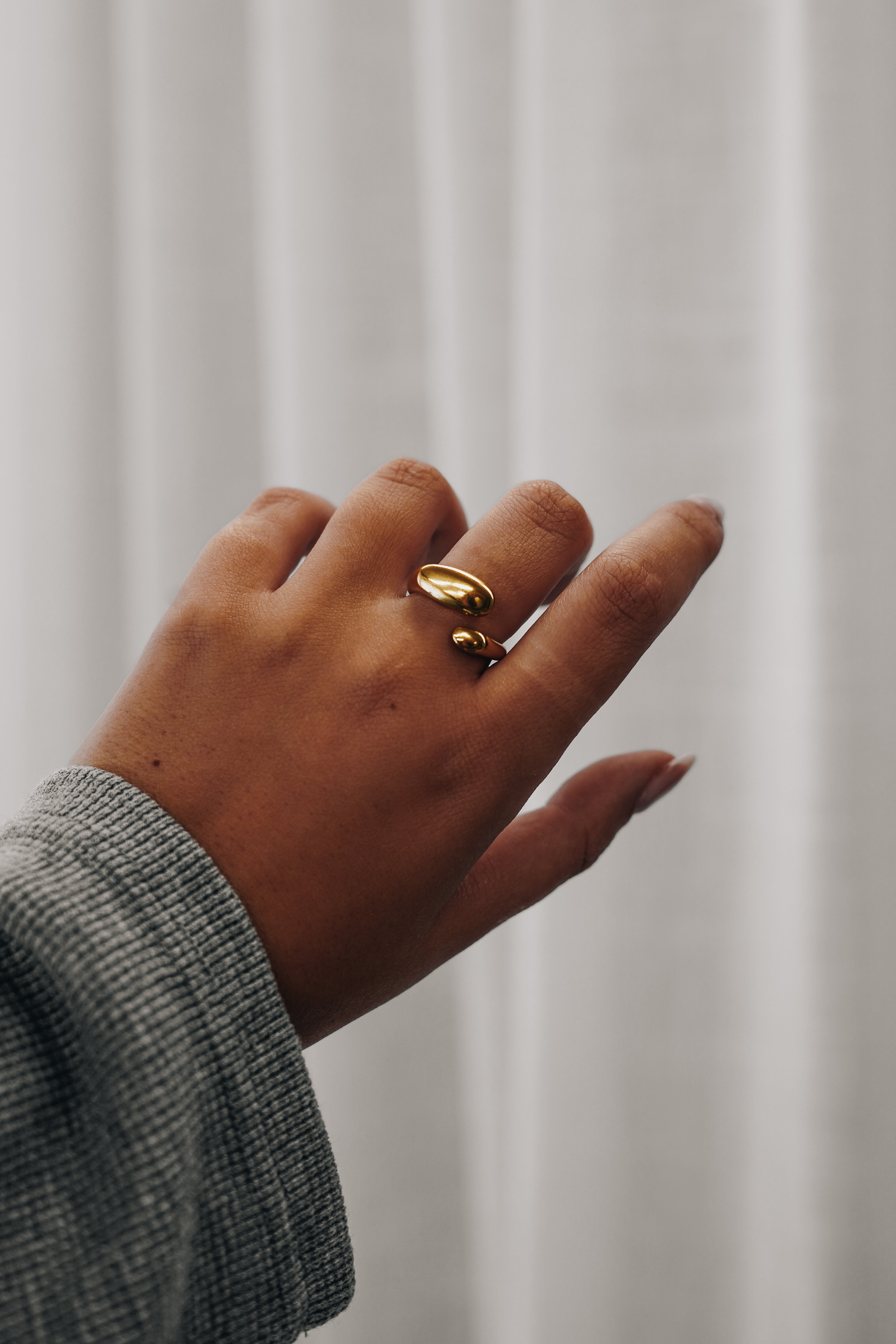 Aurora | Stamp Ring - Gold