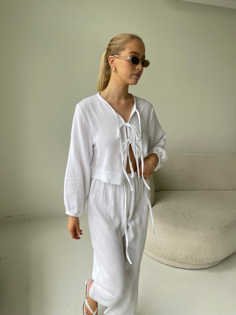 Alex | Crinkle Trousers