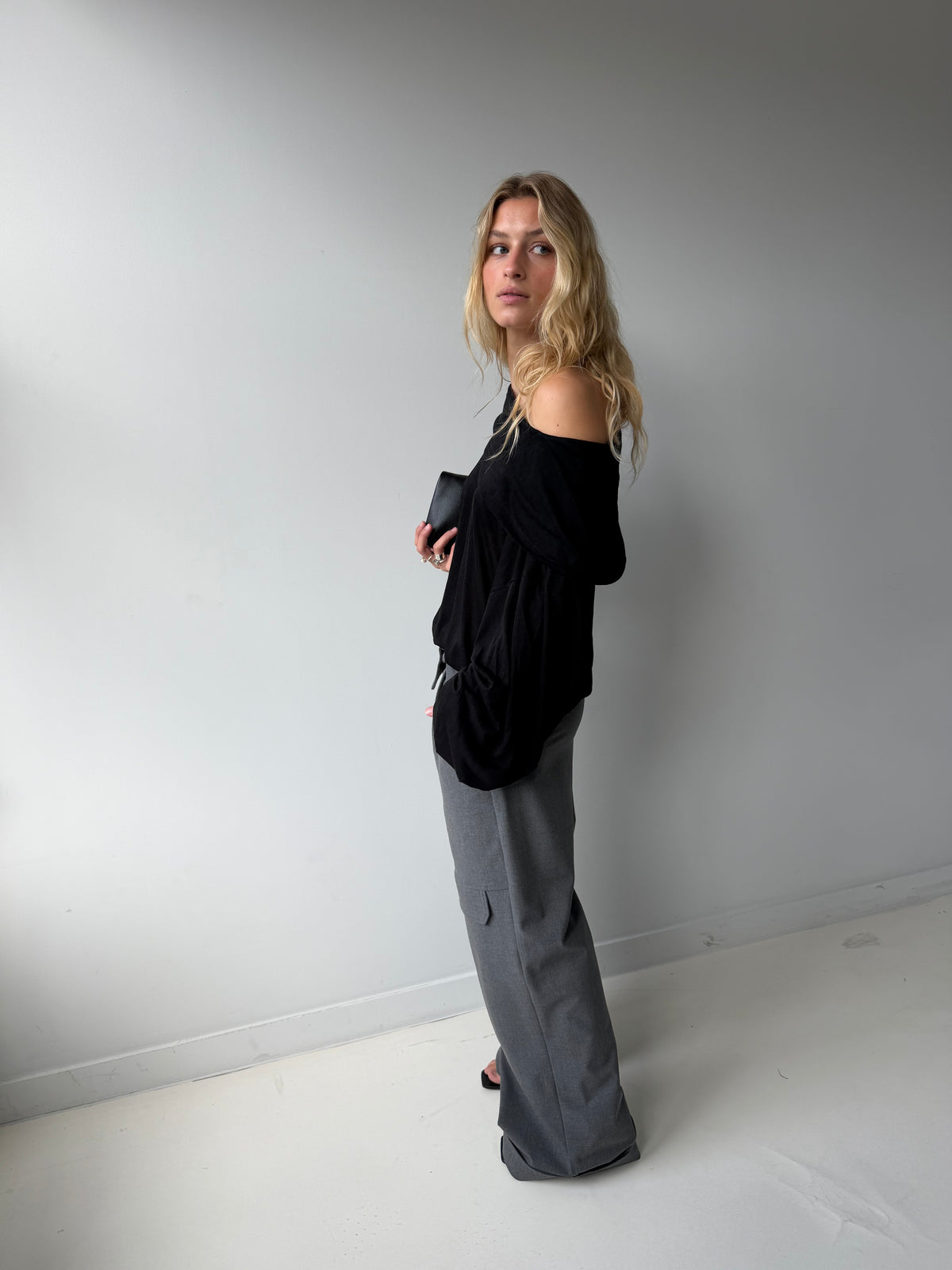 Paisley | Cargo Trousers Dark Grey