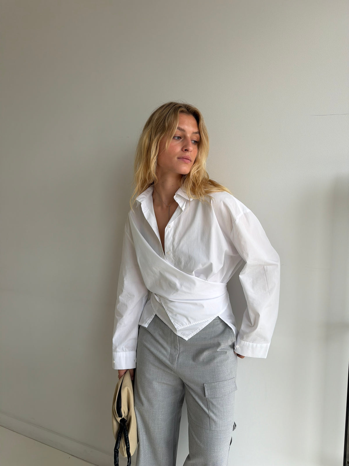Agnes | Wrapped Shirt