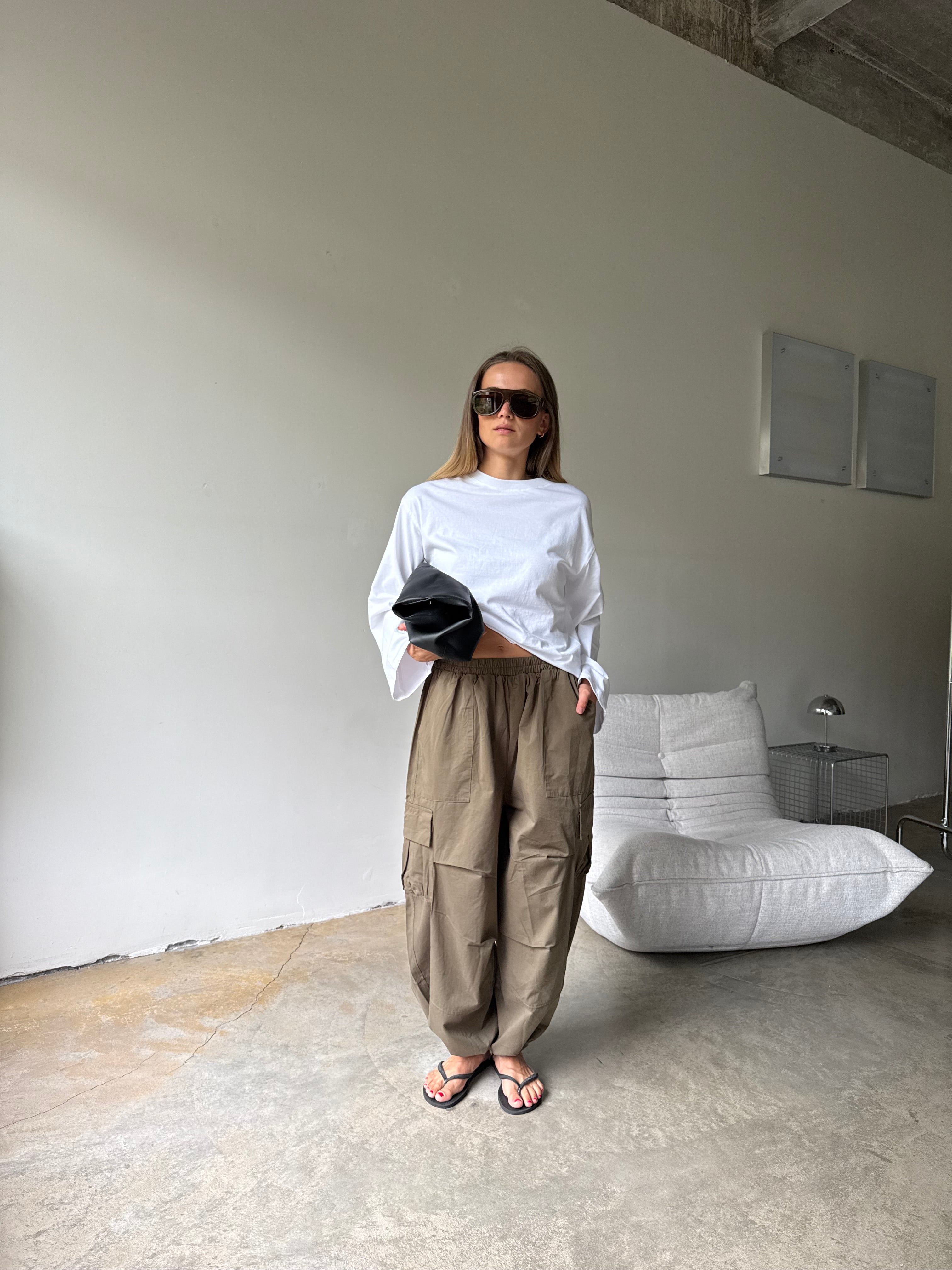 Porter | Balloon Track Cargo Pants