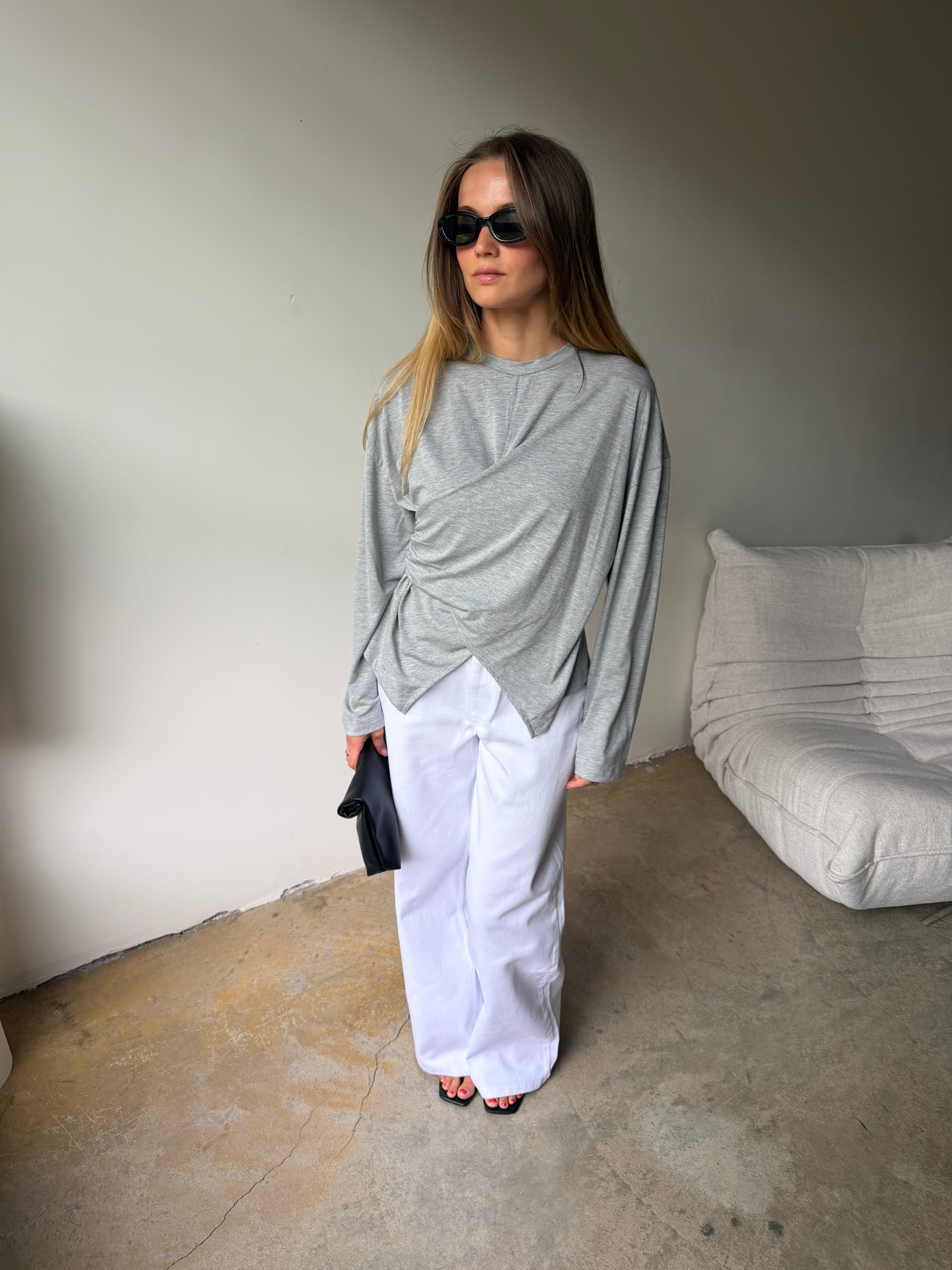 Amber | Wrapped Shirt