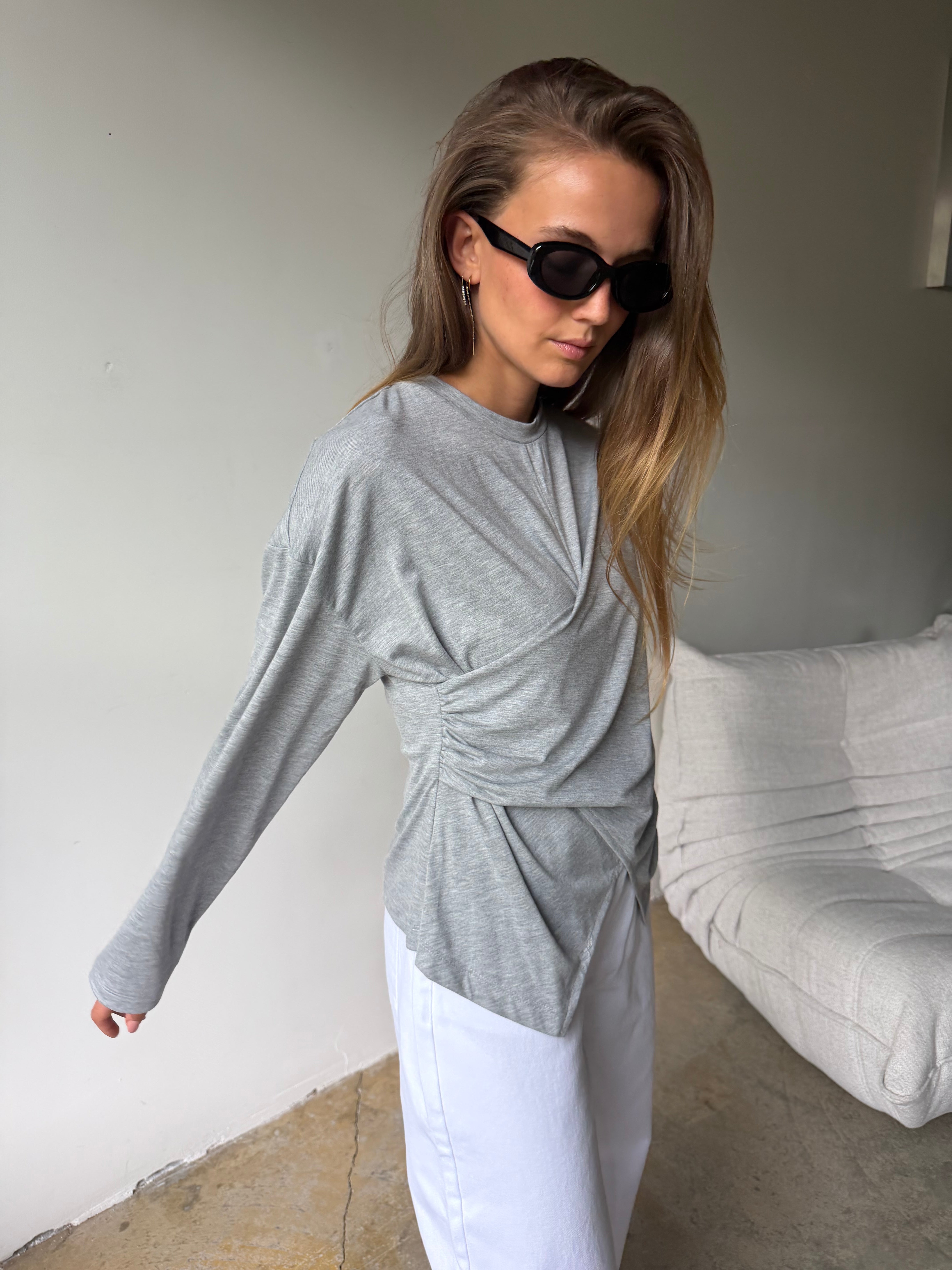 Amber | Wrapped Shirt