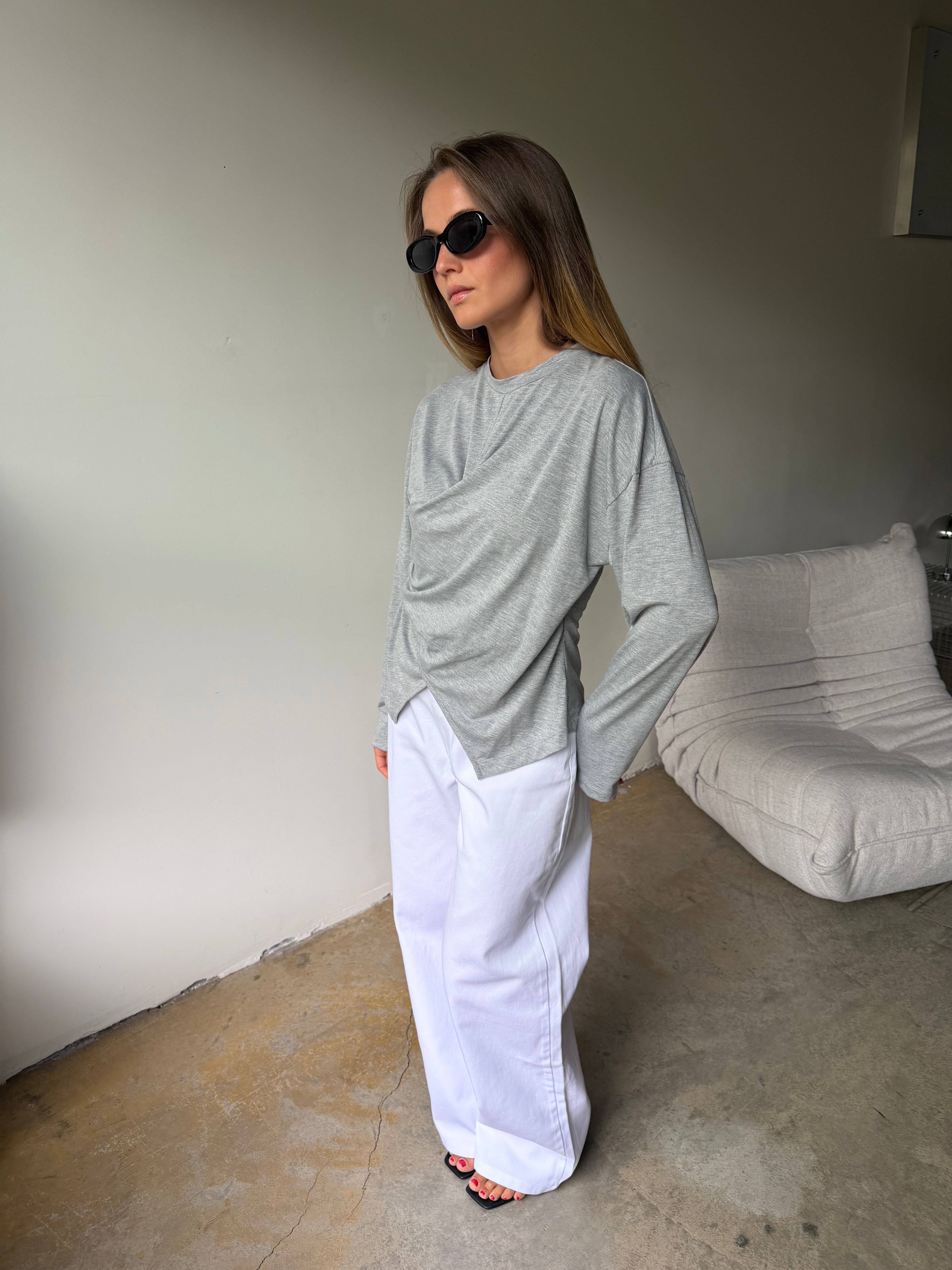 Amber | Wrapped Shirt