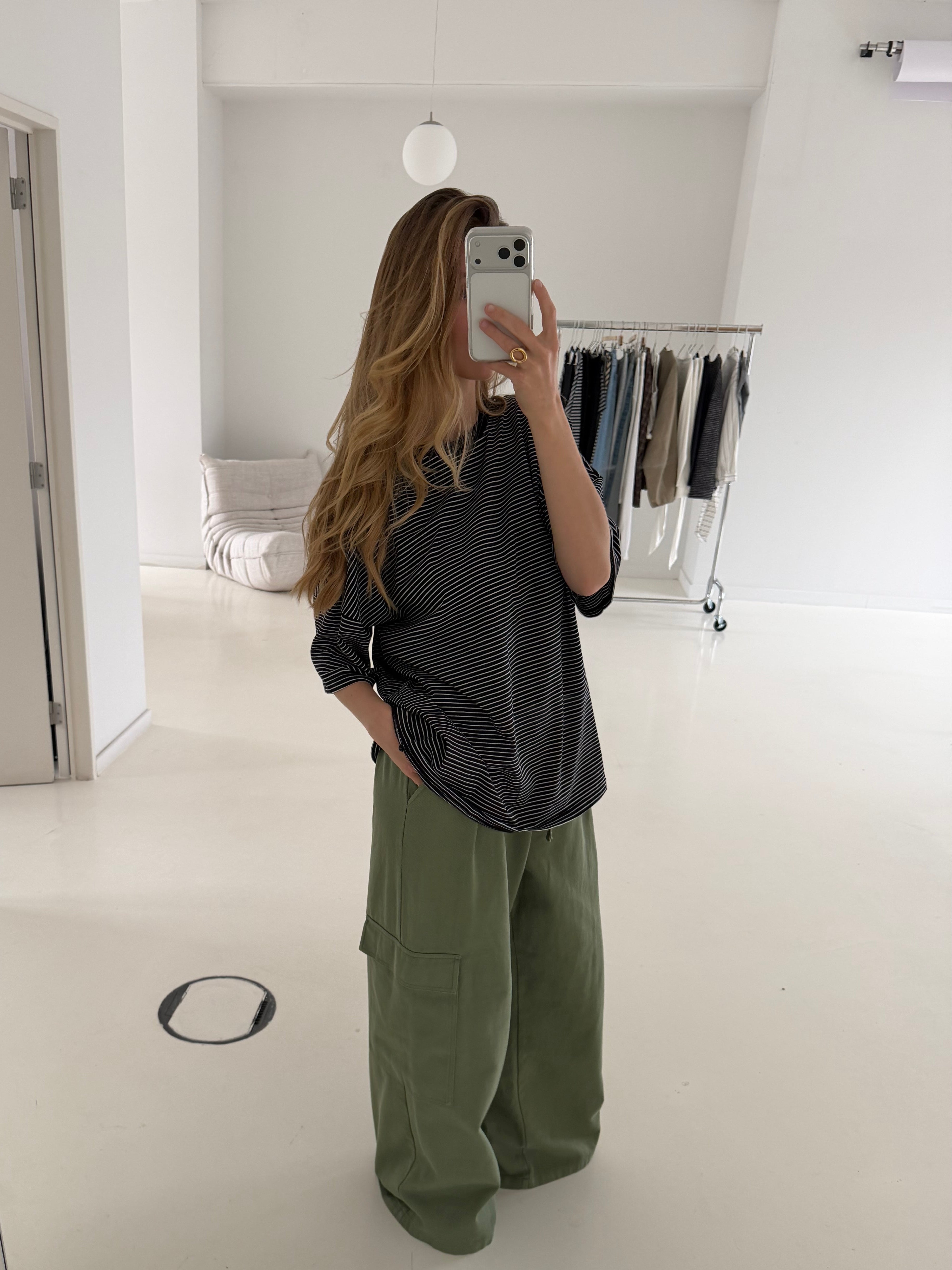 Aimée | Oversized Striped Tshirt