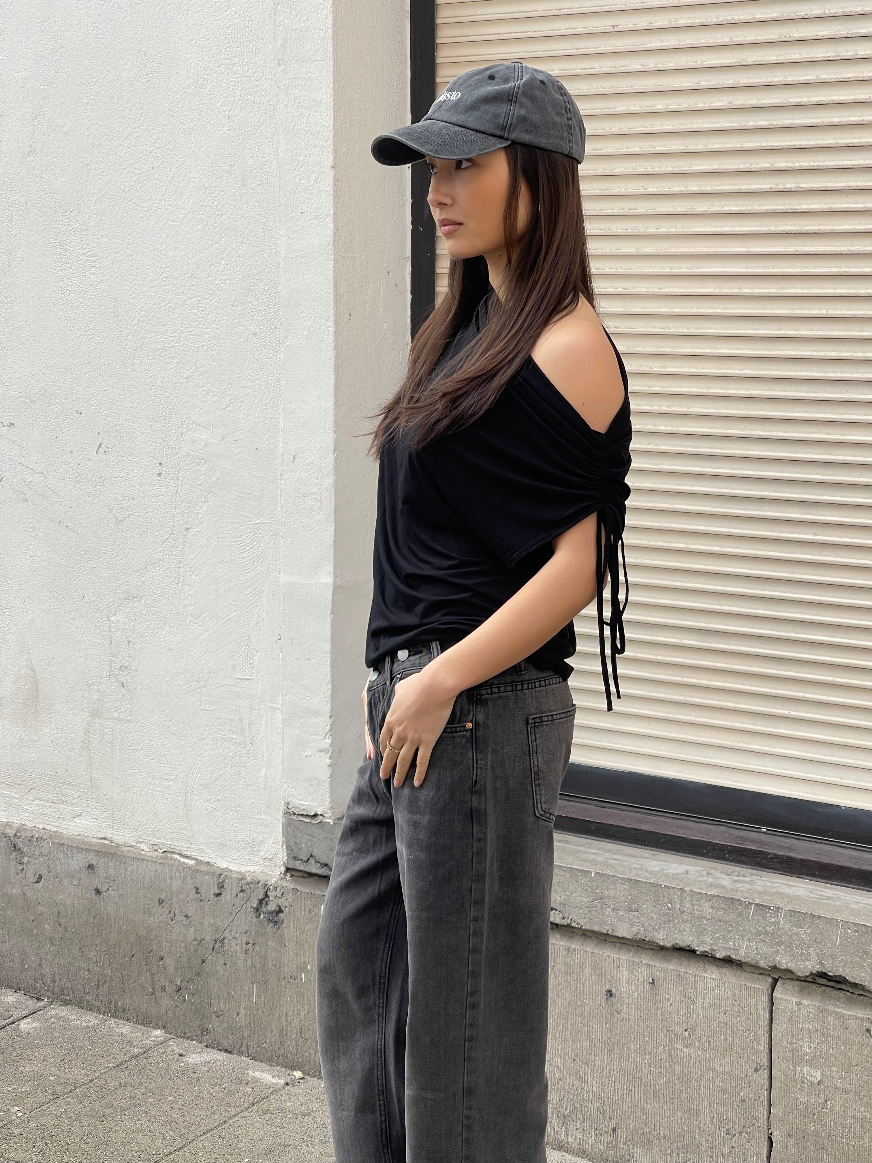 Miisto Logo Cap Washed grey