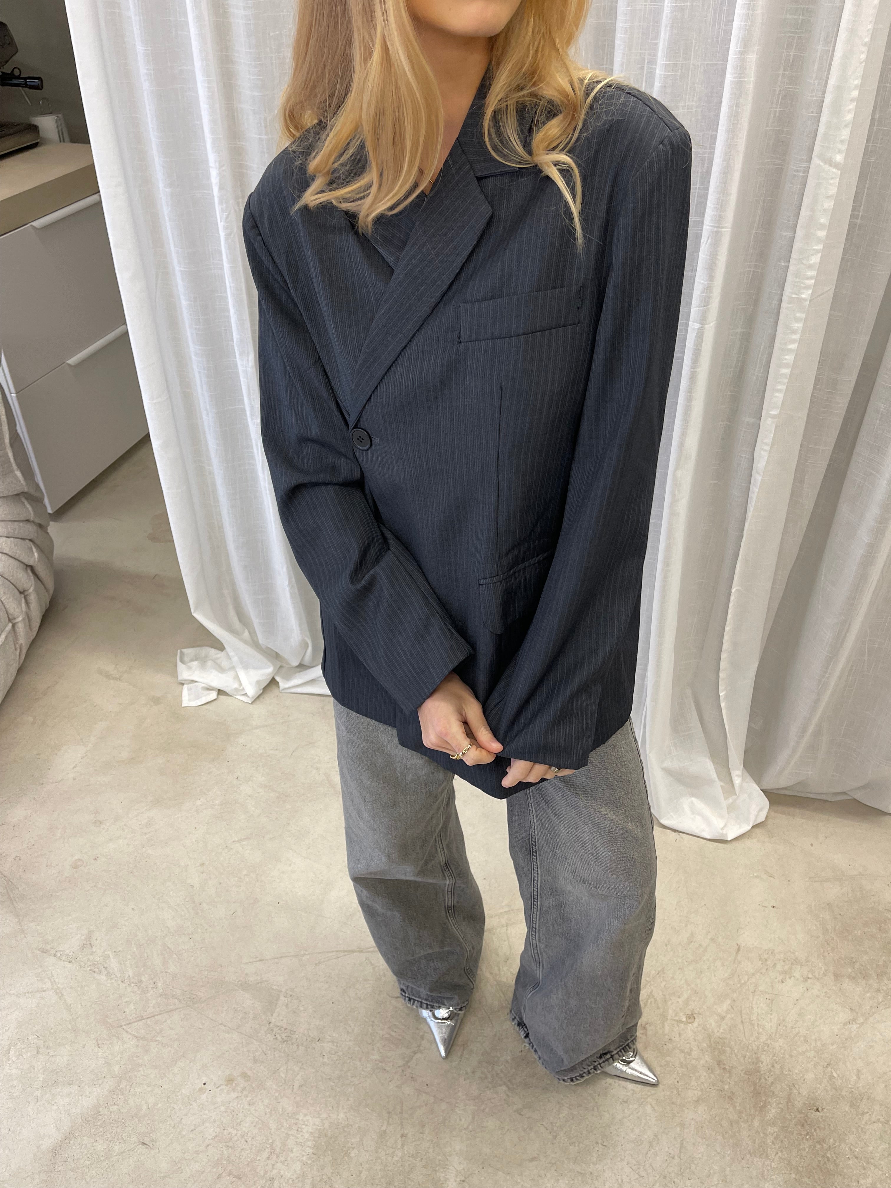 Eve | Side Buttoned Blazer
