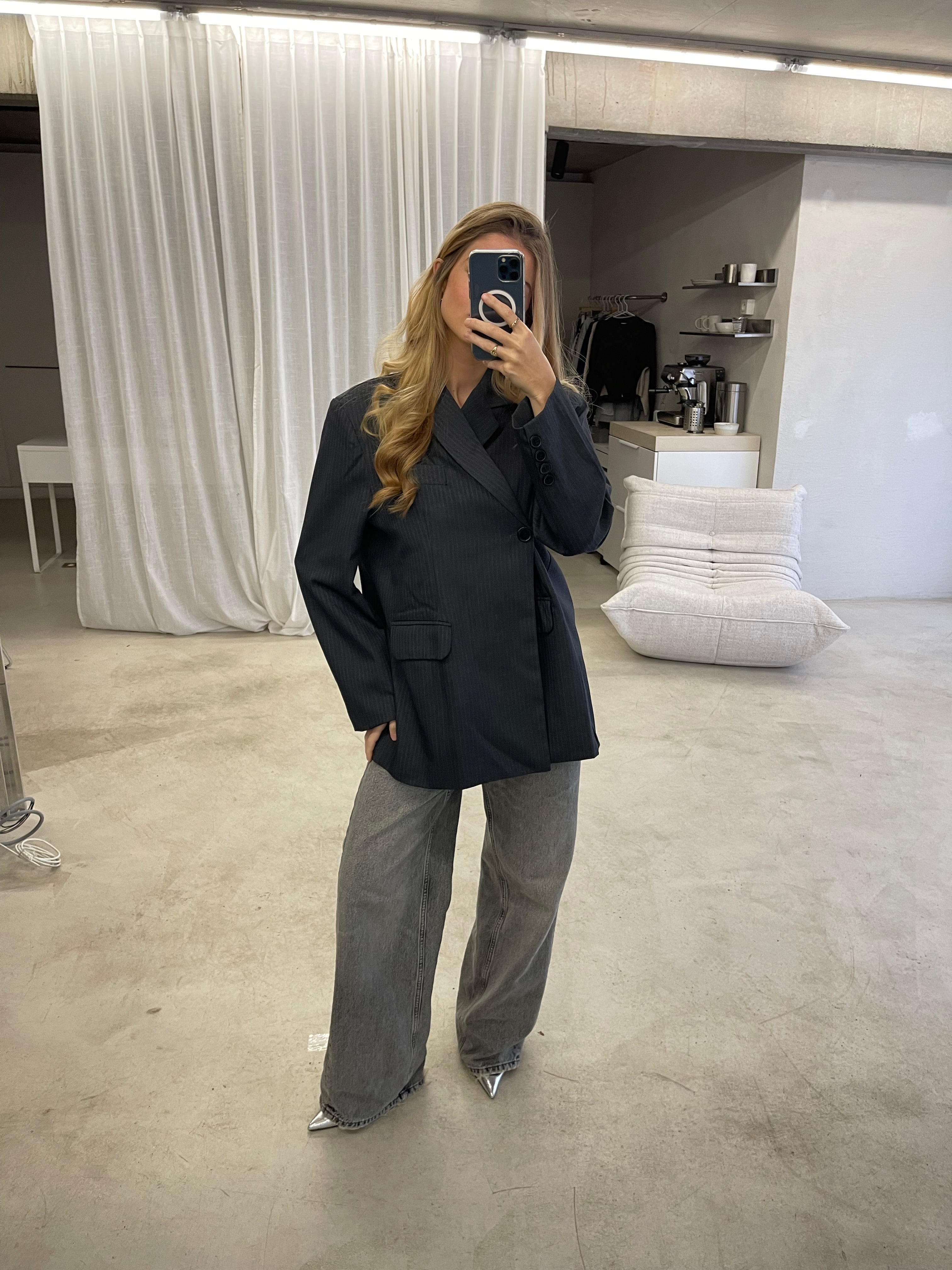 Eve | Side Buttoned Blazer