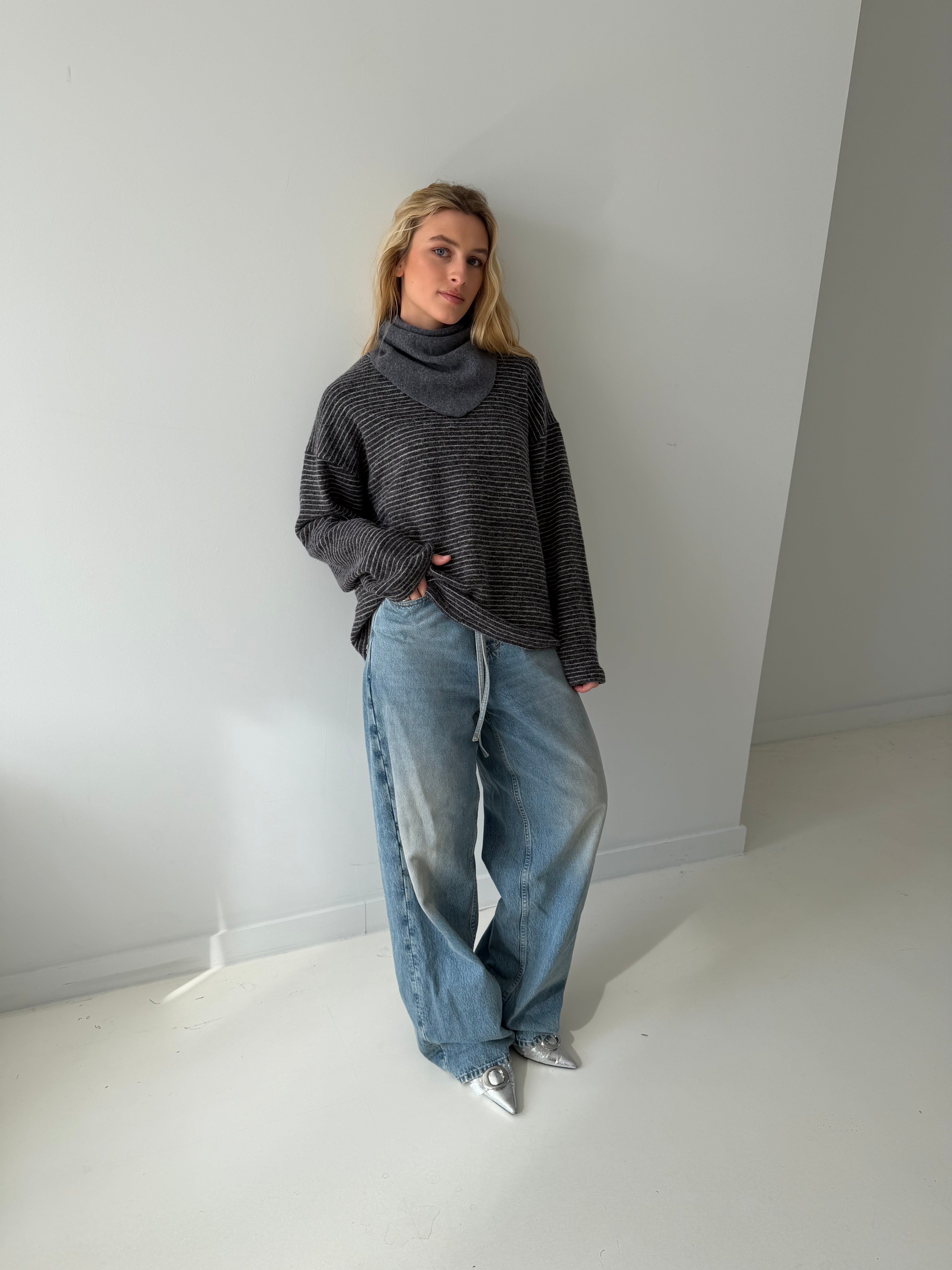 Bree | Striped Knit Pullover