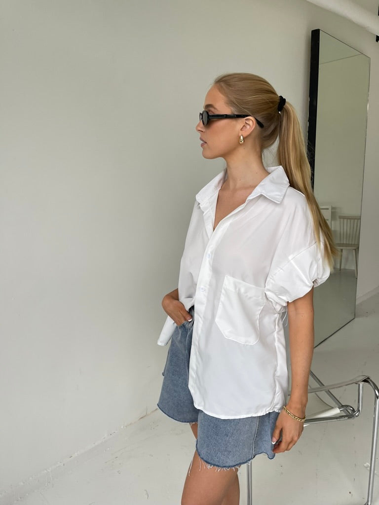 Amalia | Oversized Elastic Blouse