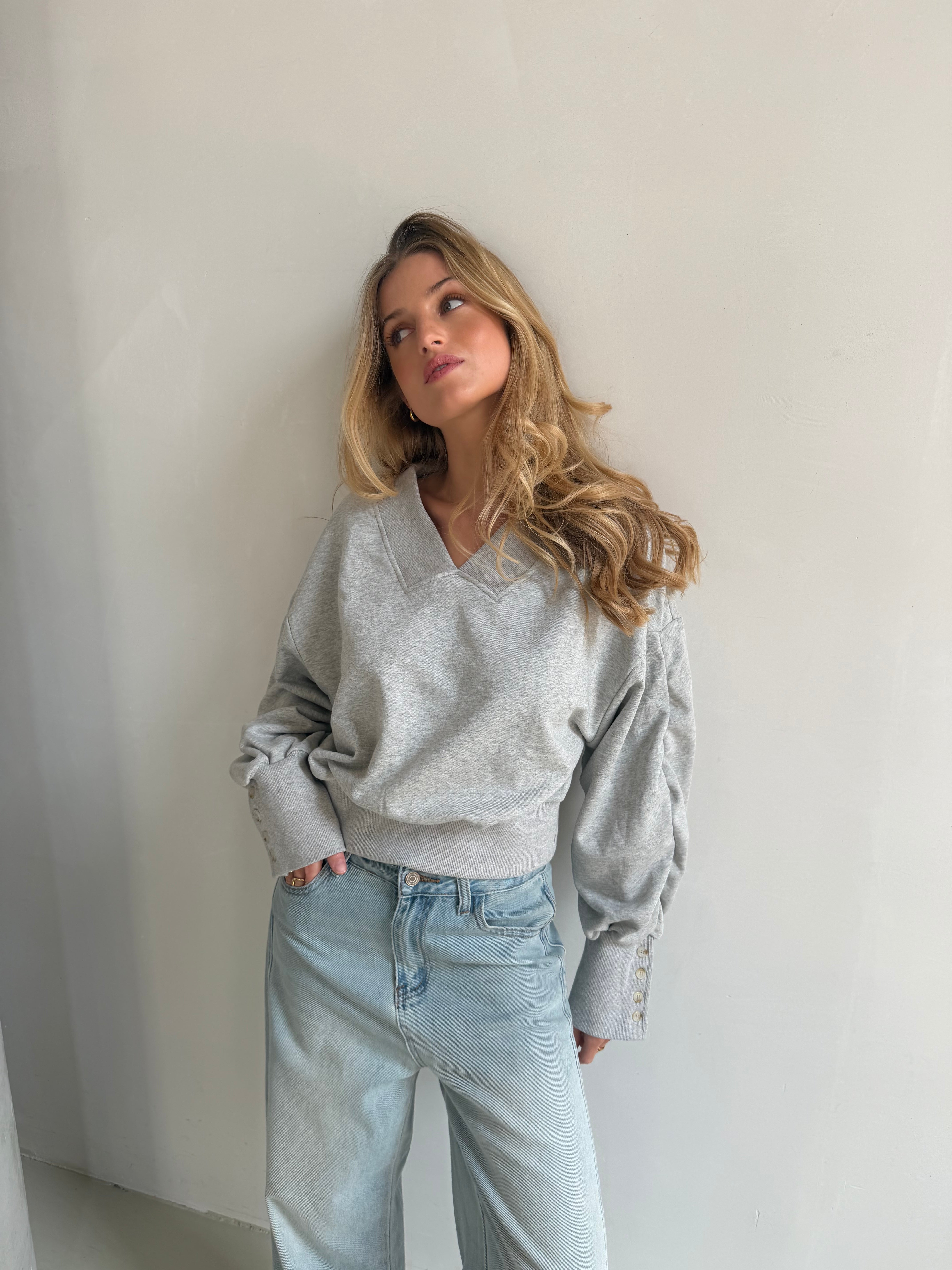 Bryson | Sweater With Detail Sleeves