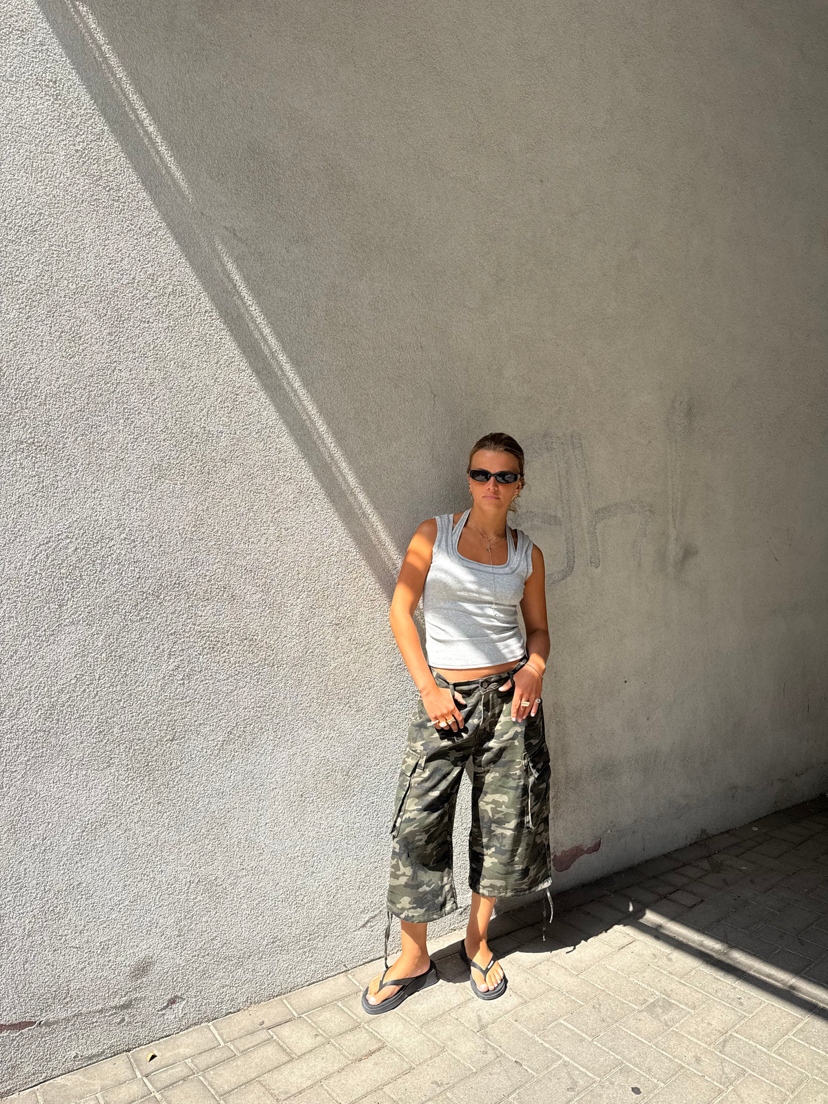 Preston | Army Bermuda Shorts
