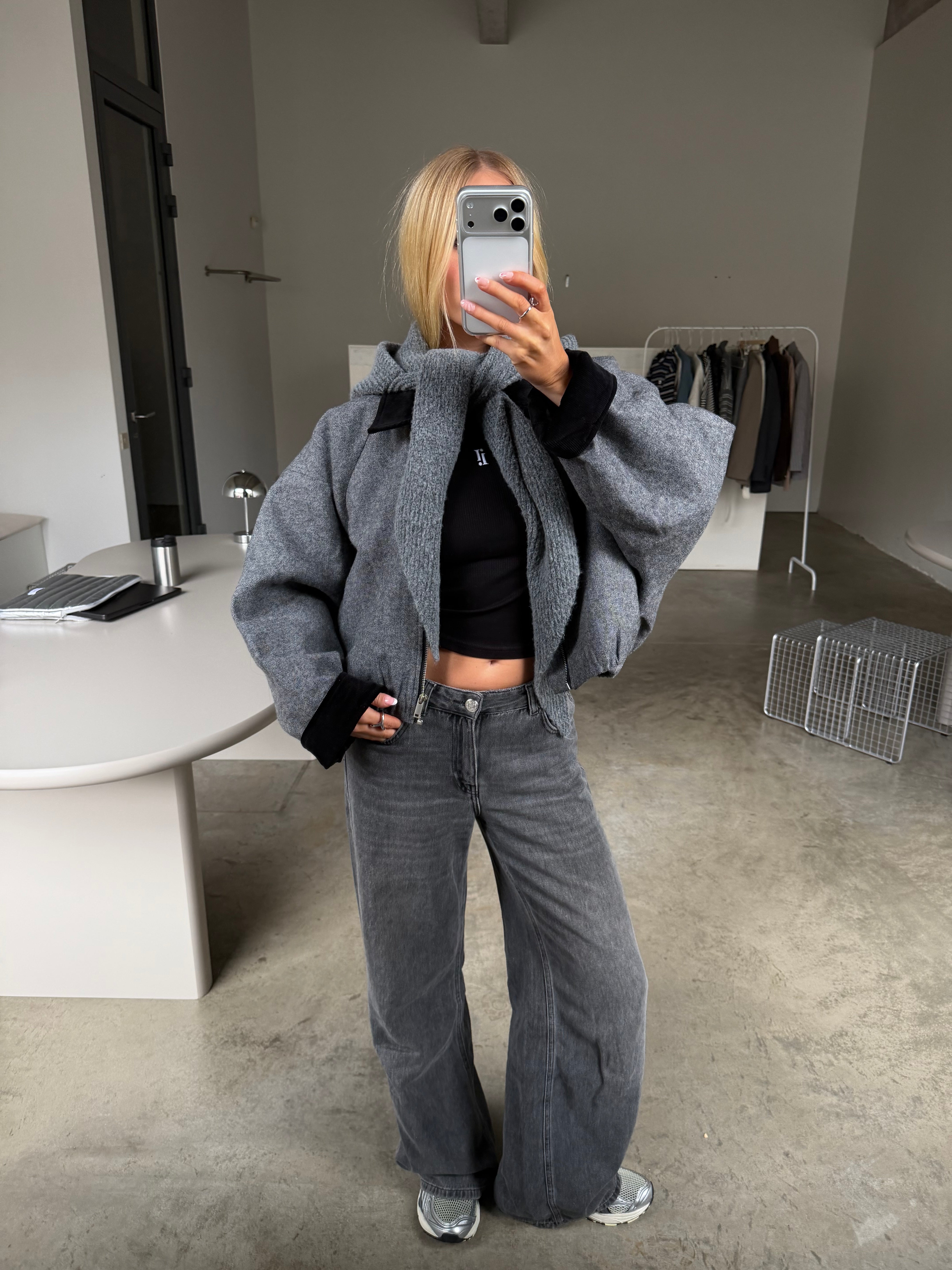 Elliot | Wool Bomber Jacket