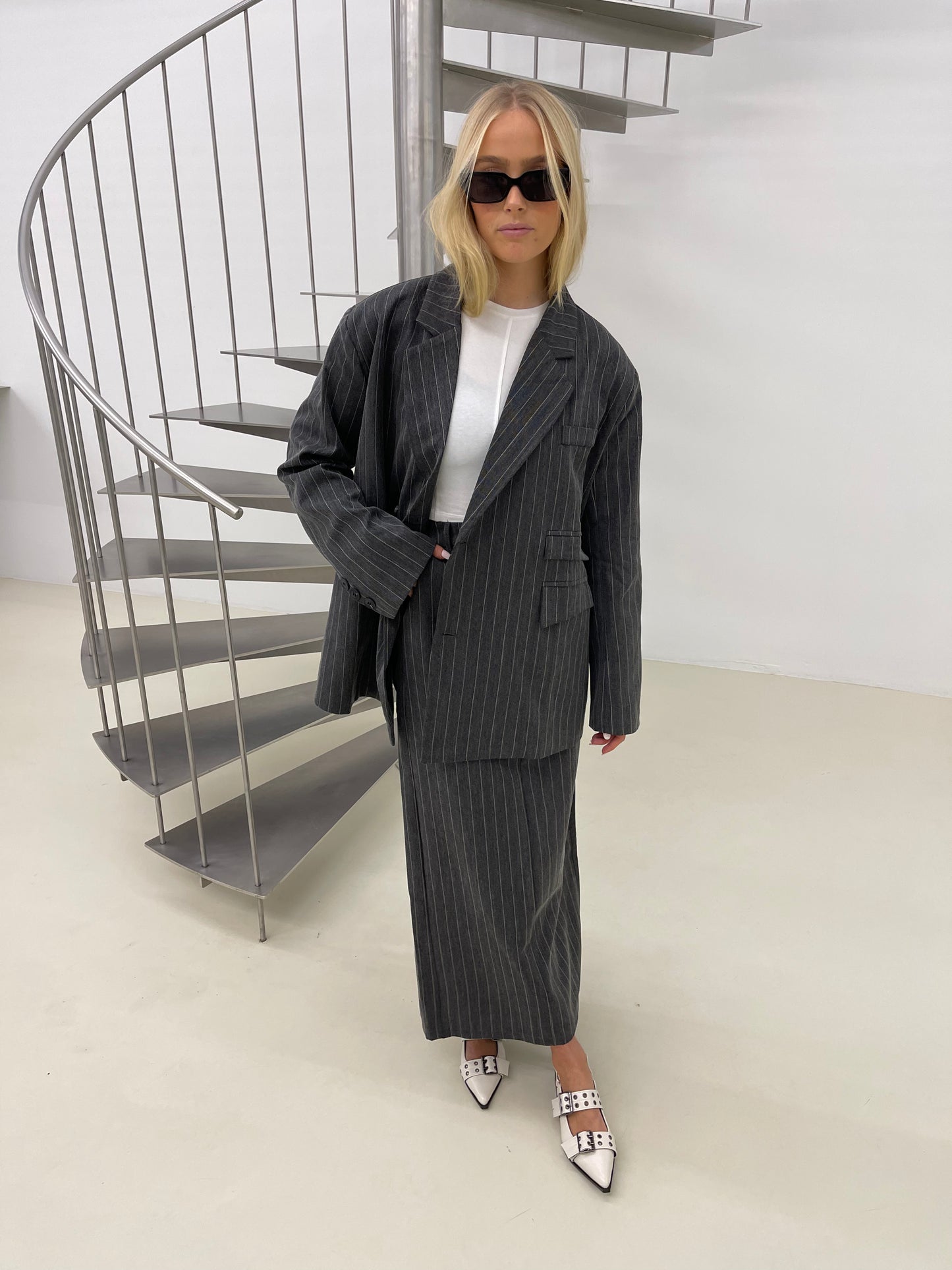 Eloise Skirt | Oversized Suit