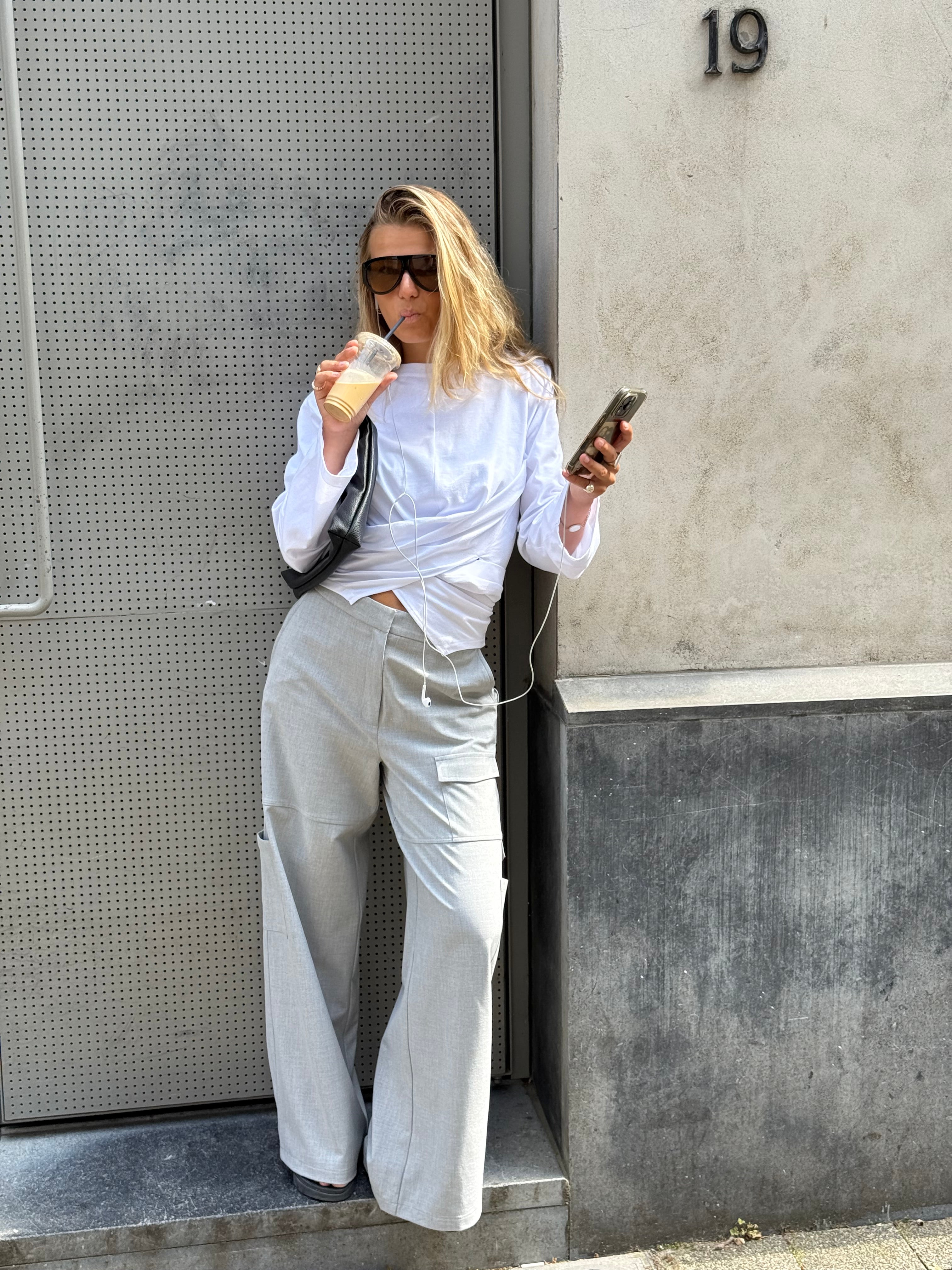 Adria | Wrapped Longsleeve Shirt