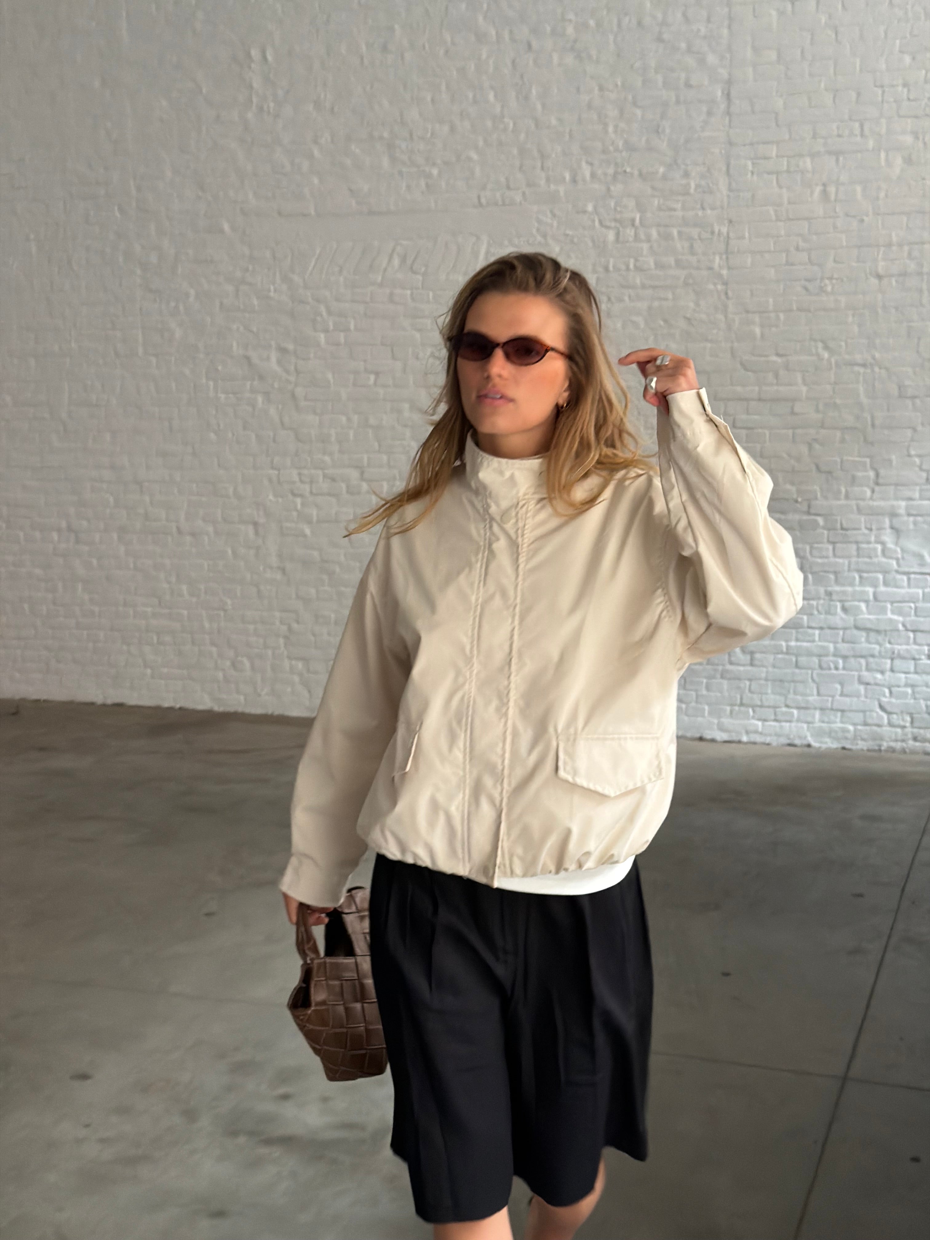 Elia | High Collar Jacket
