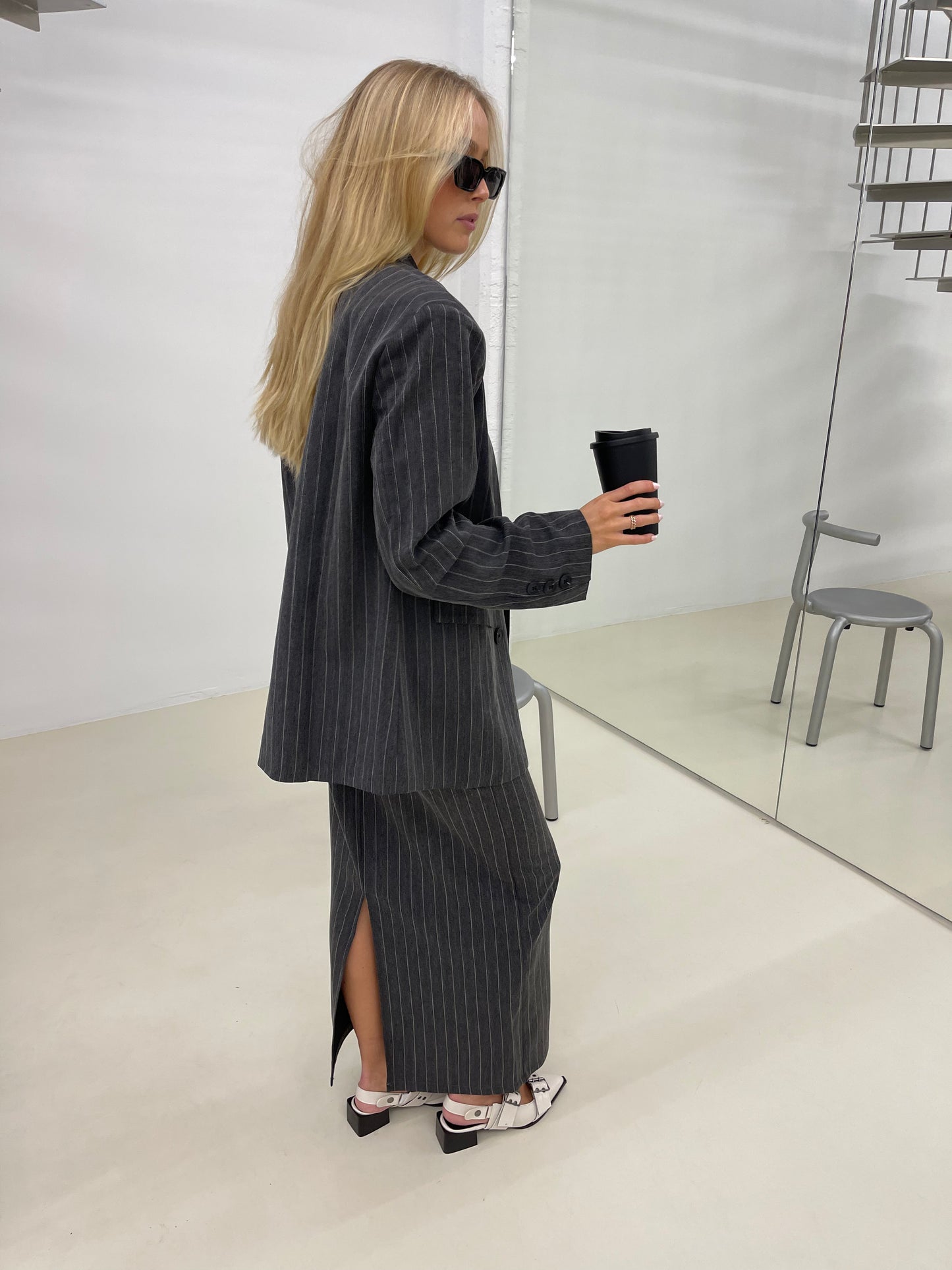 Eloise Skirt | Oversized Suit