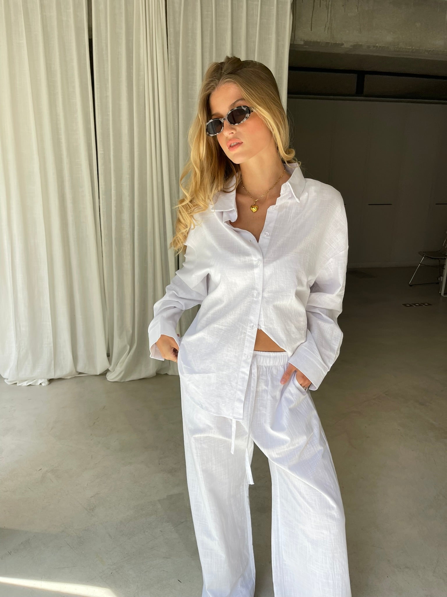 Isa | Linen Beach Set