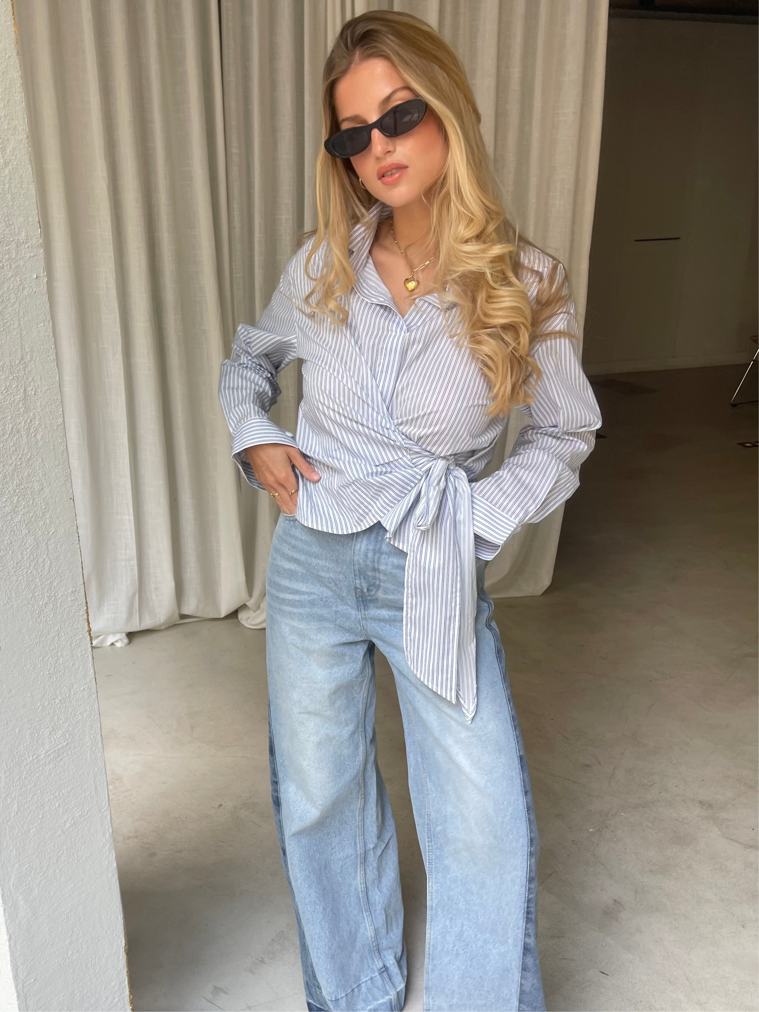 Ayleen | Side Wrapped Shirt