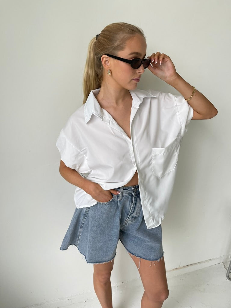 Amalia | Oversized Elastic Blouse