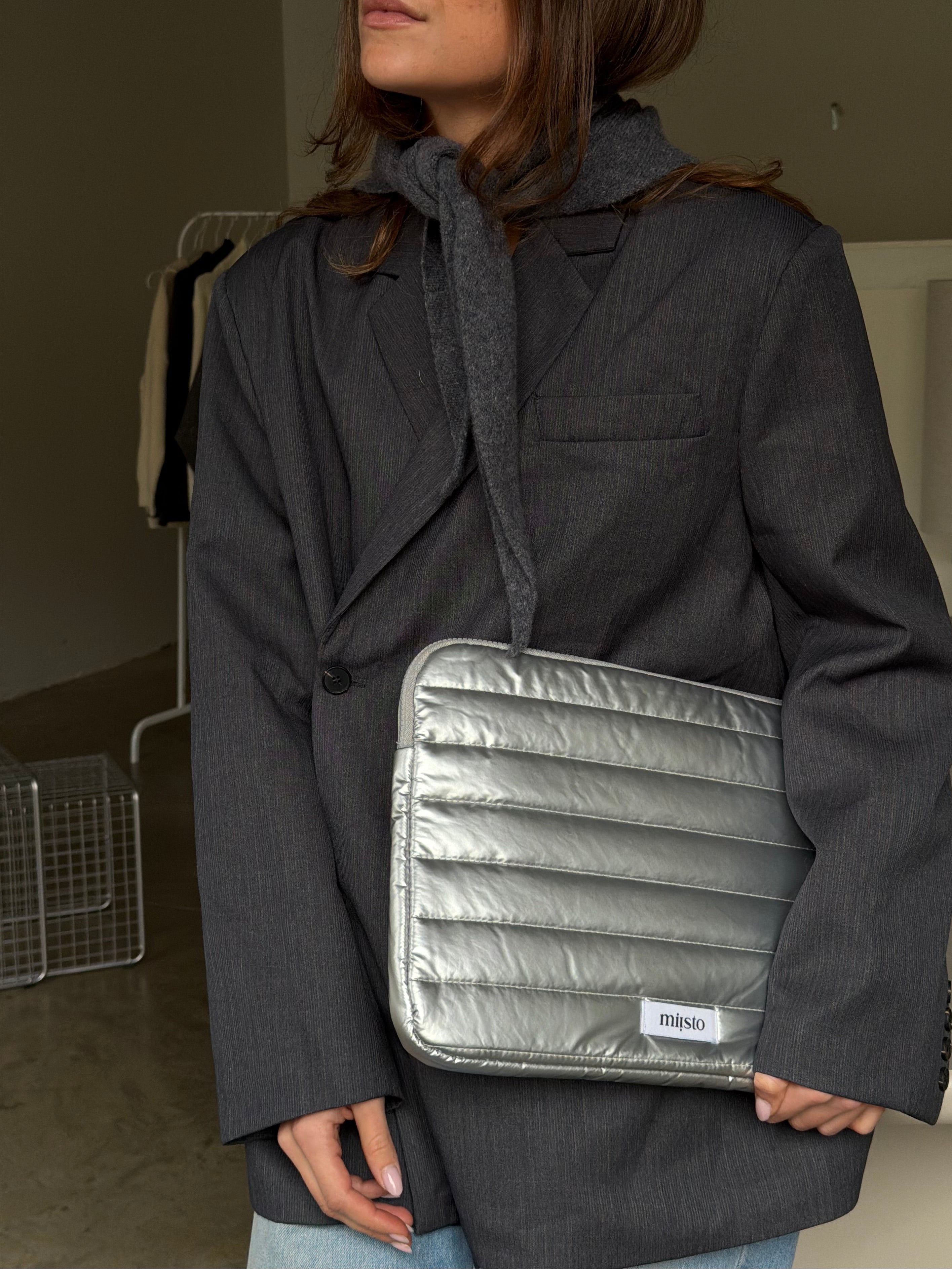 Miisto Laptop Case Silver