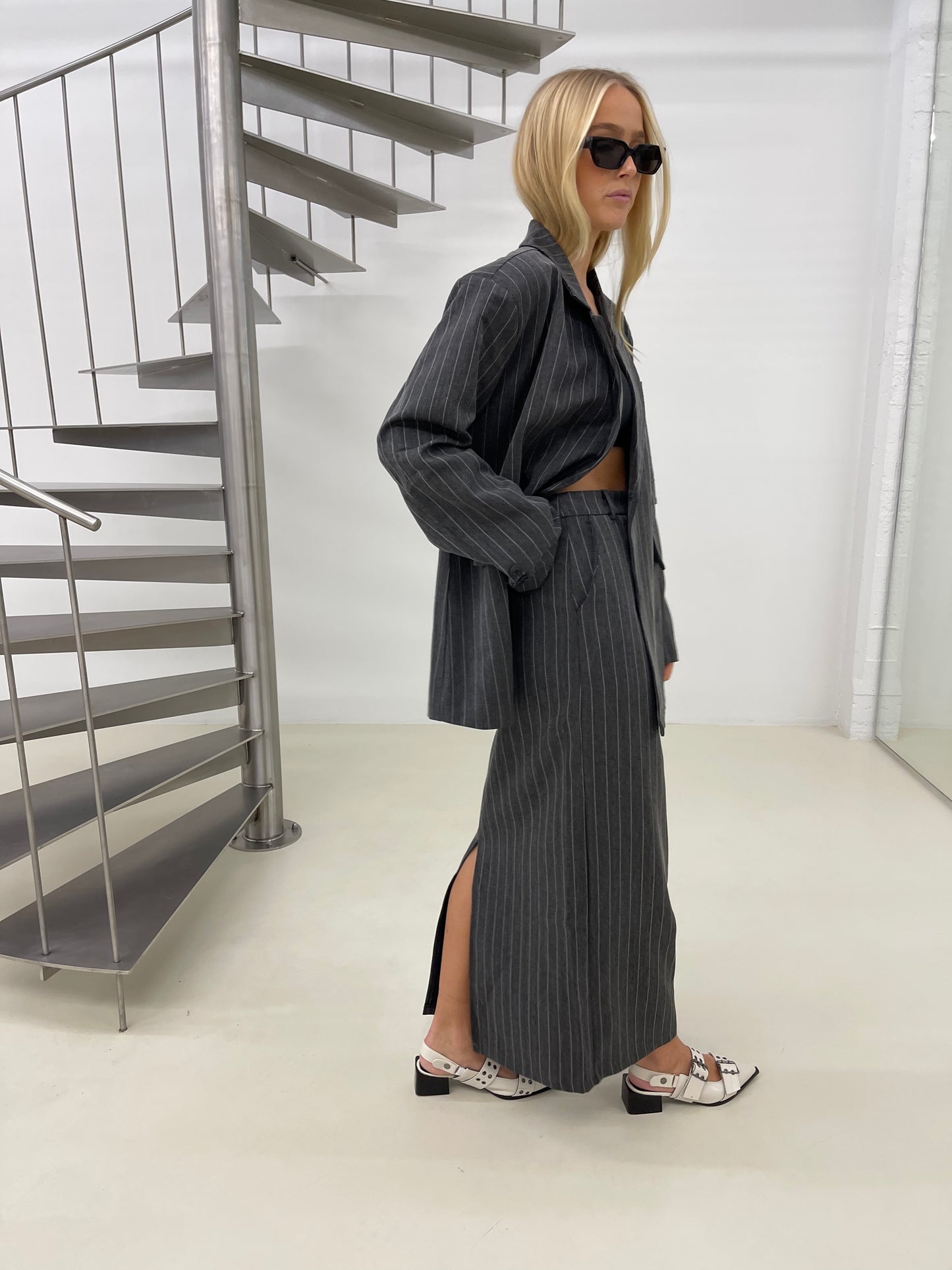 Eloise Skirt | Oversized Suit