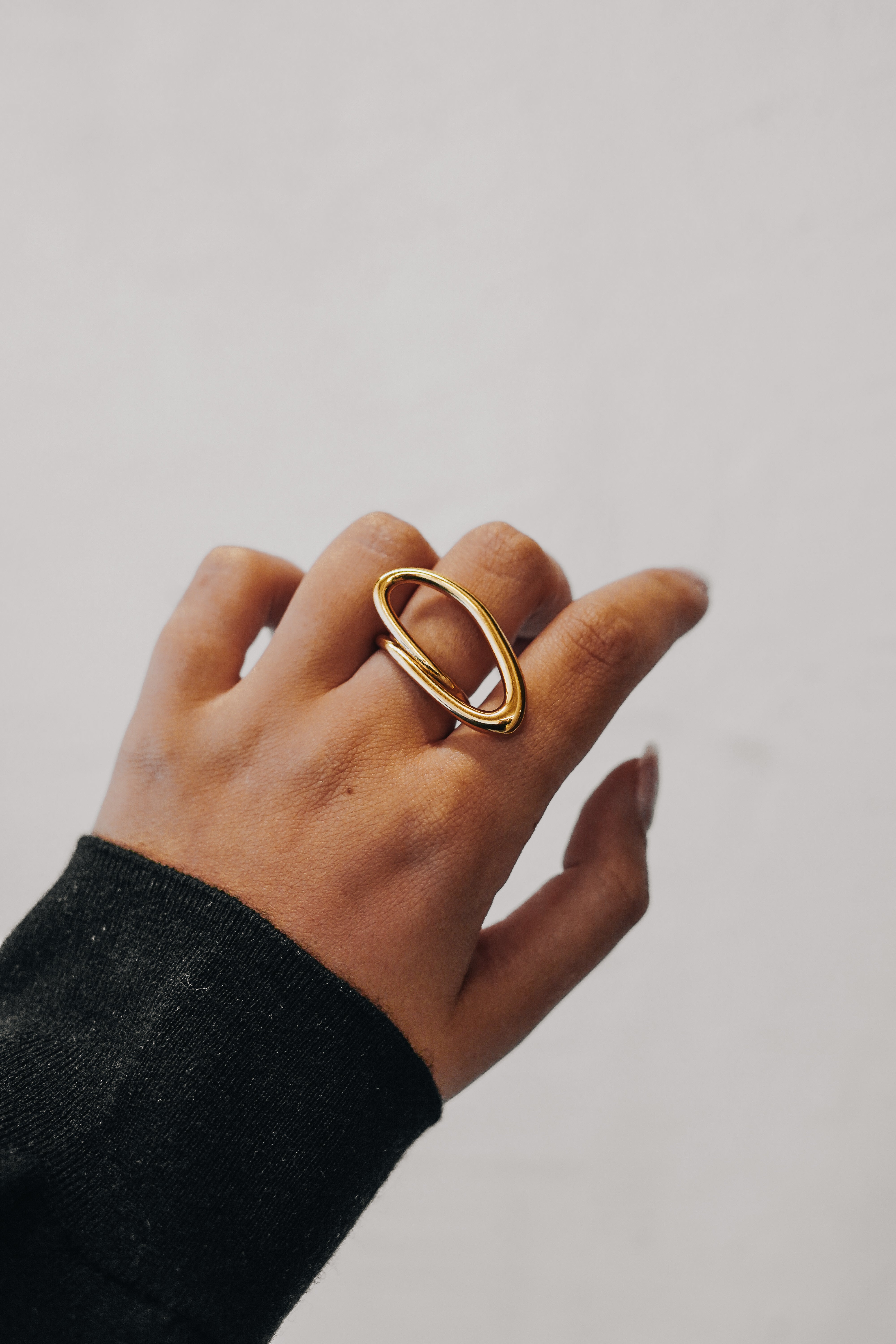 Orion | Oval Ring - Gold
