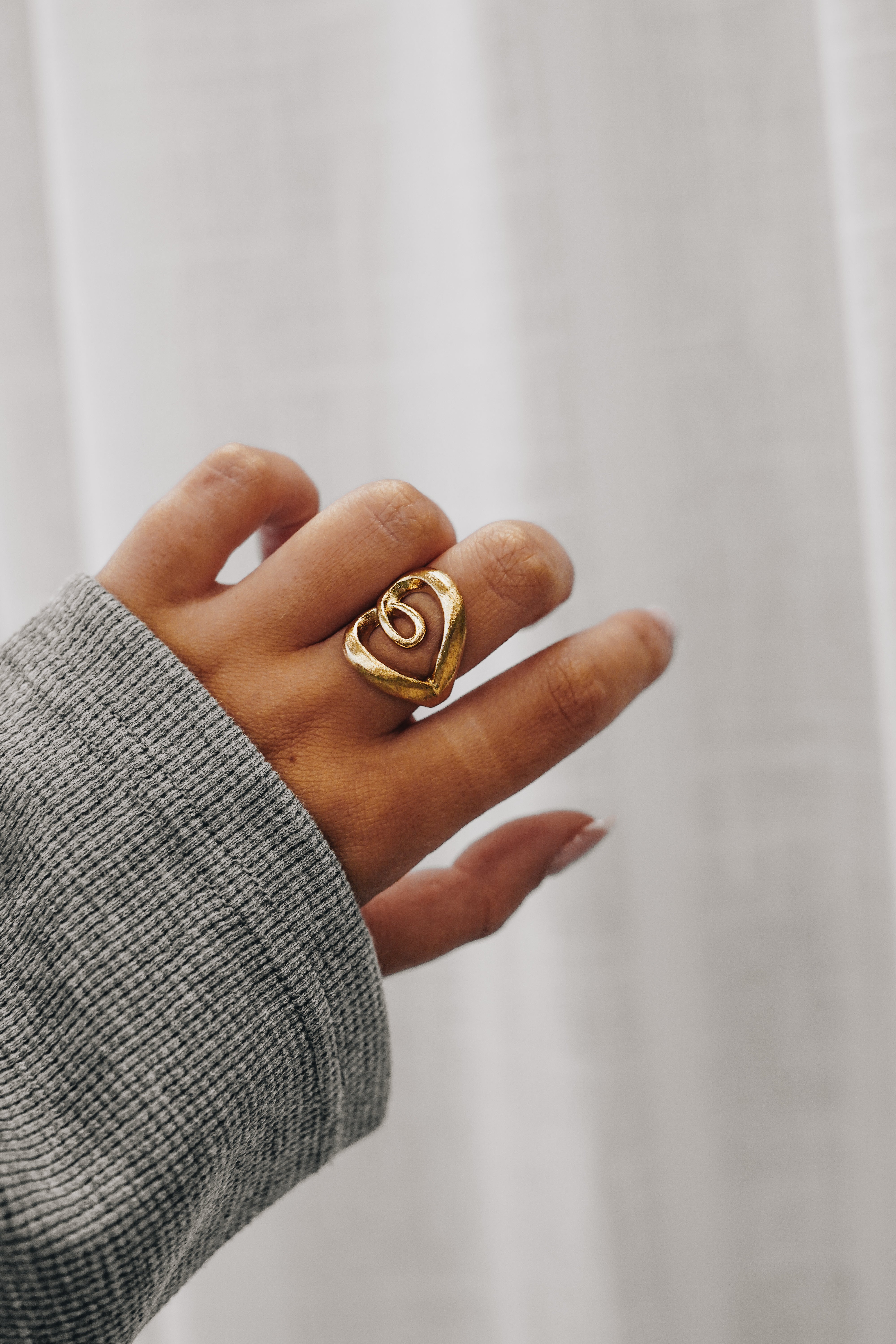 Lyra | Twist Ring - Gold