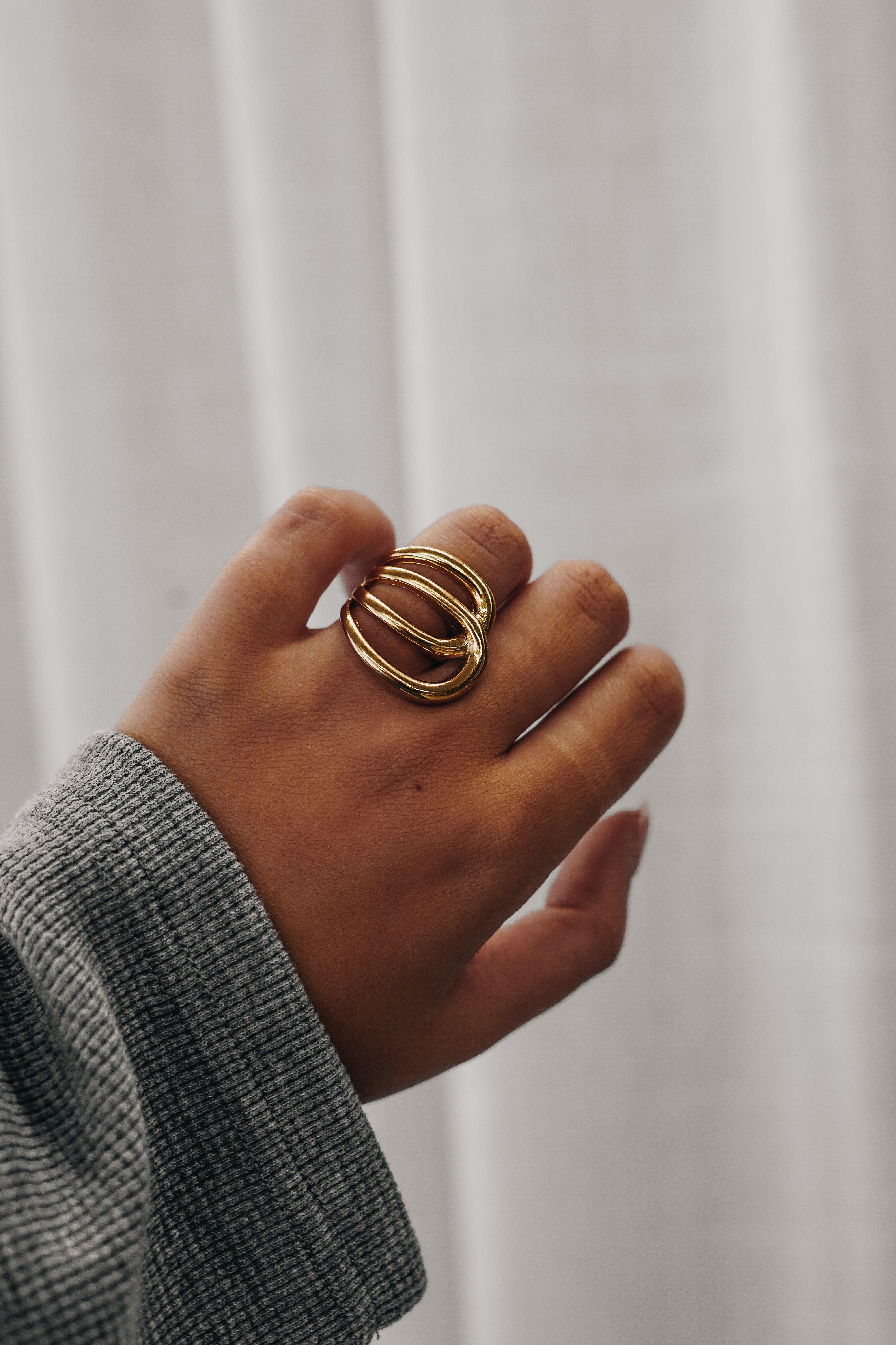 Sirius | Irregular Ring - Gold