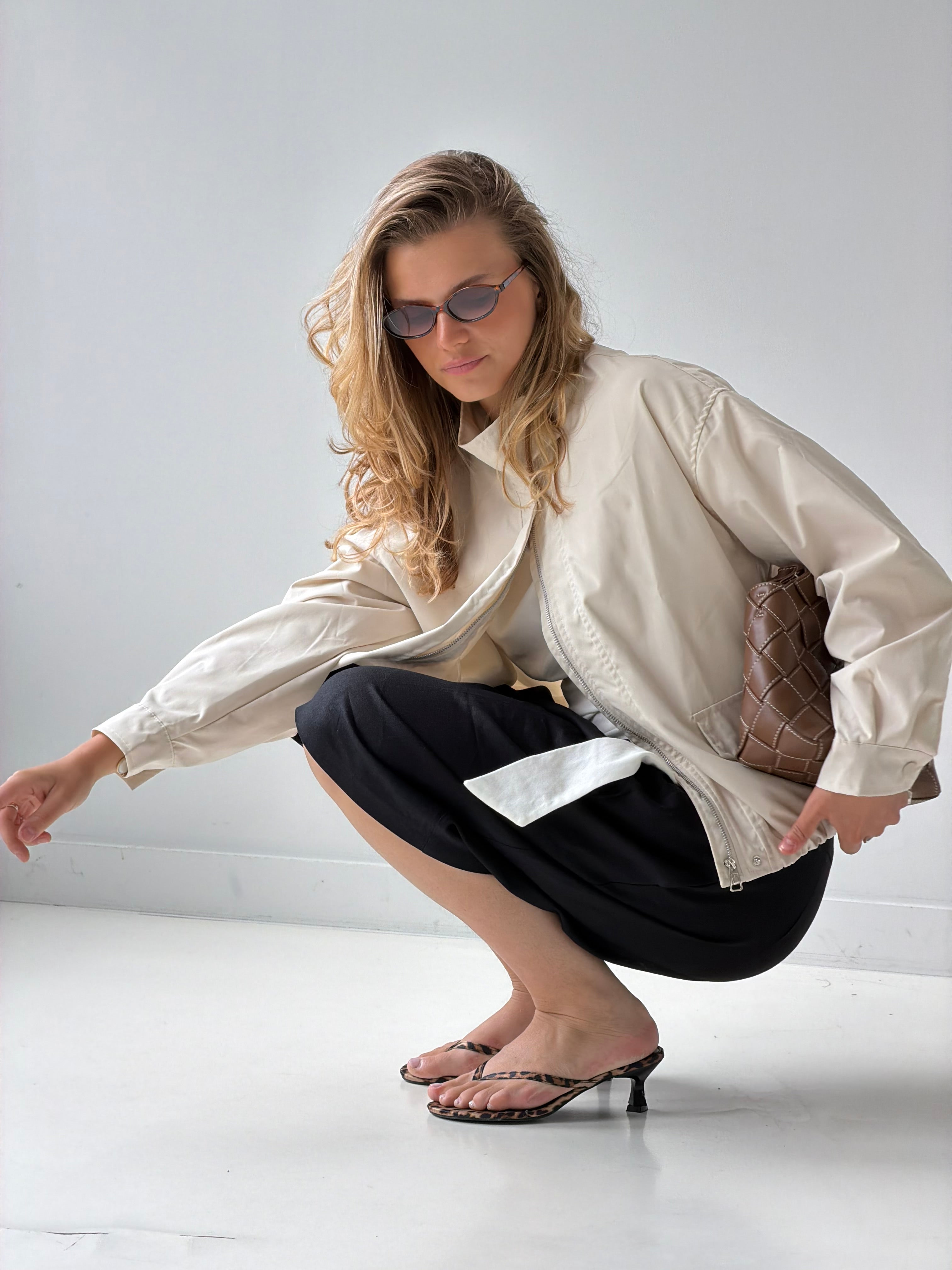 Elia | High Collar Jacket