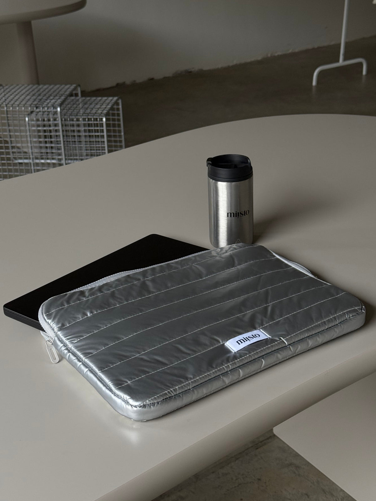 Miisto Laptop Case Silver