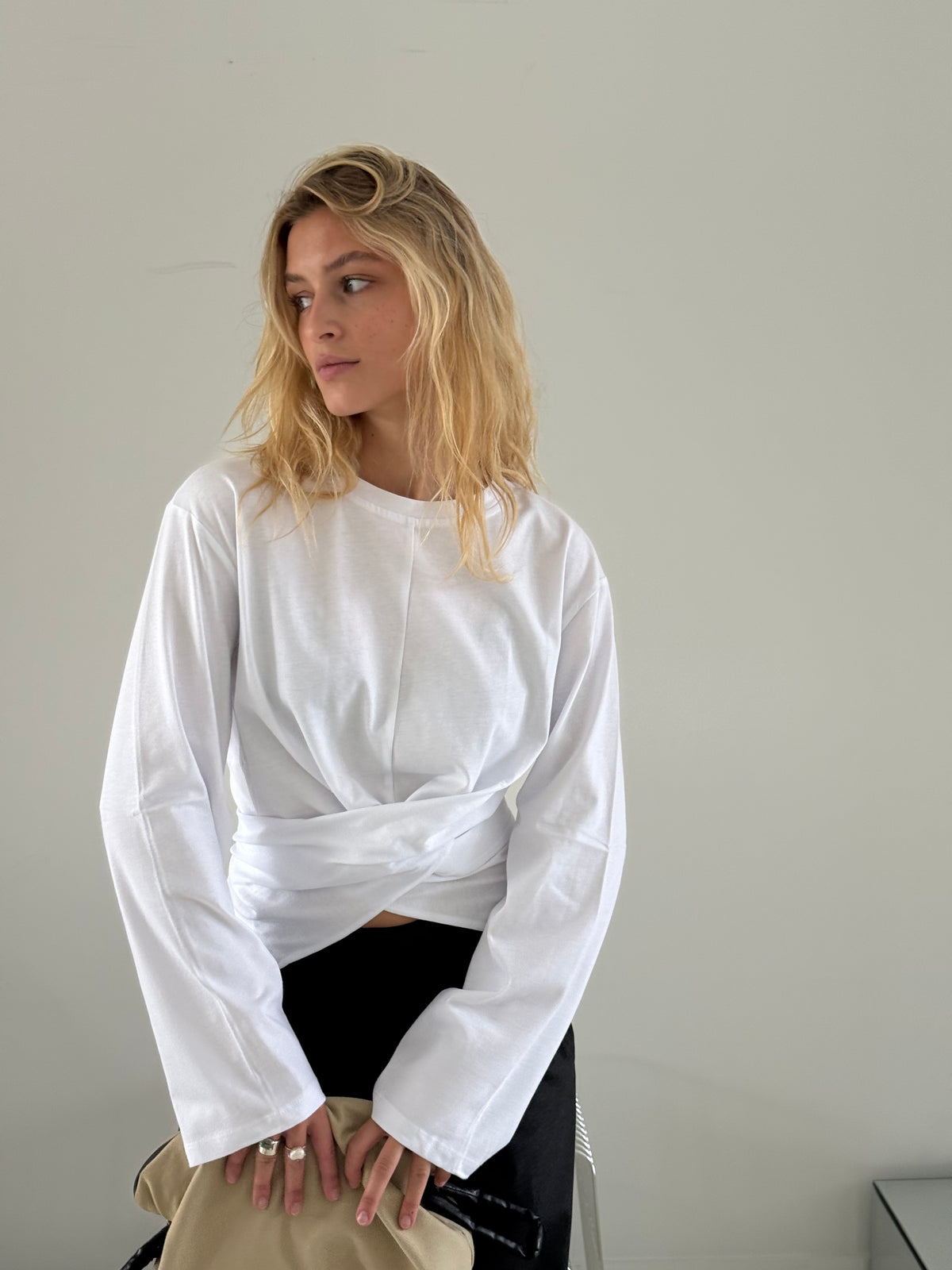 Adria | Wrapped Longsleeve Shirt