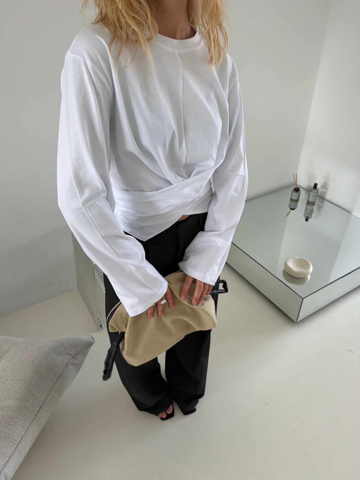 Adria | Wrapped Longsleeve Shirt