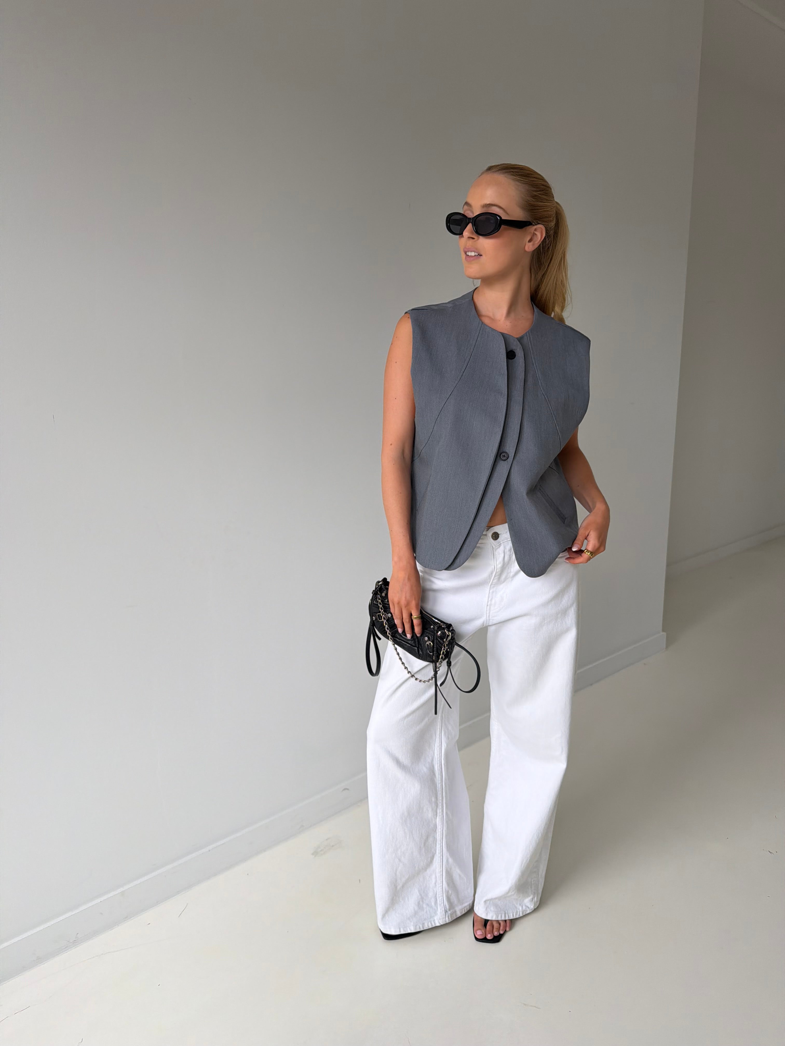 Emma | Double Layered Sleeveless Vest