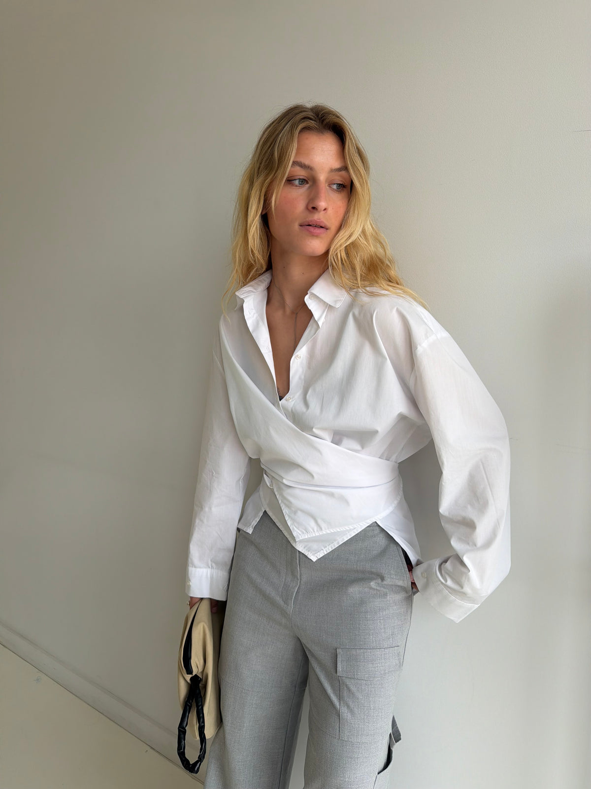 Agnes | Wrapped Shirt
