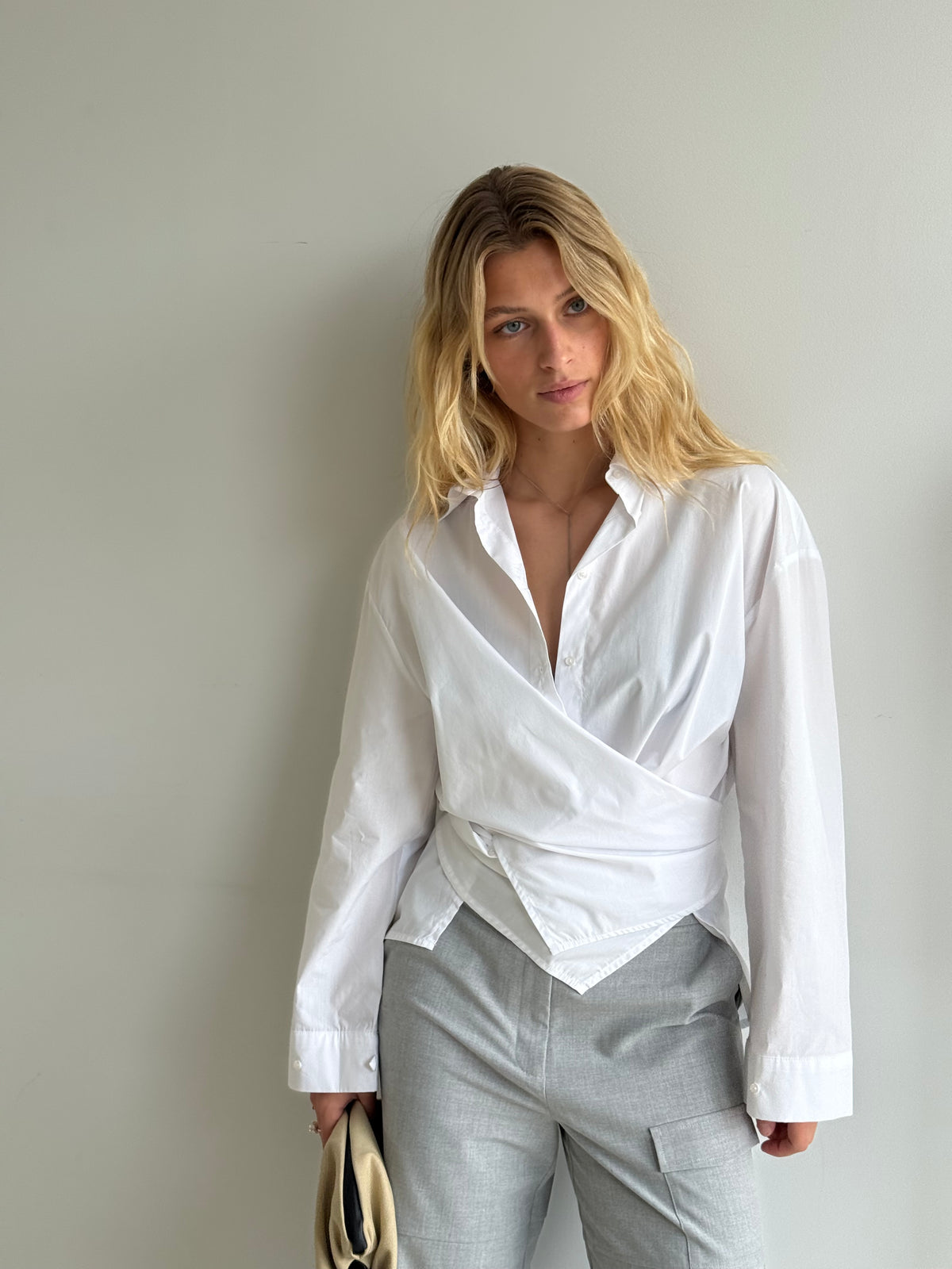 Agnes | Wrapped Shirt