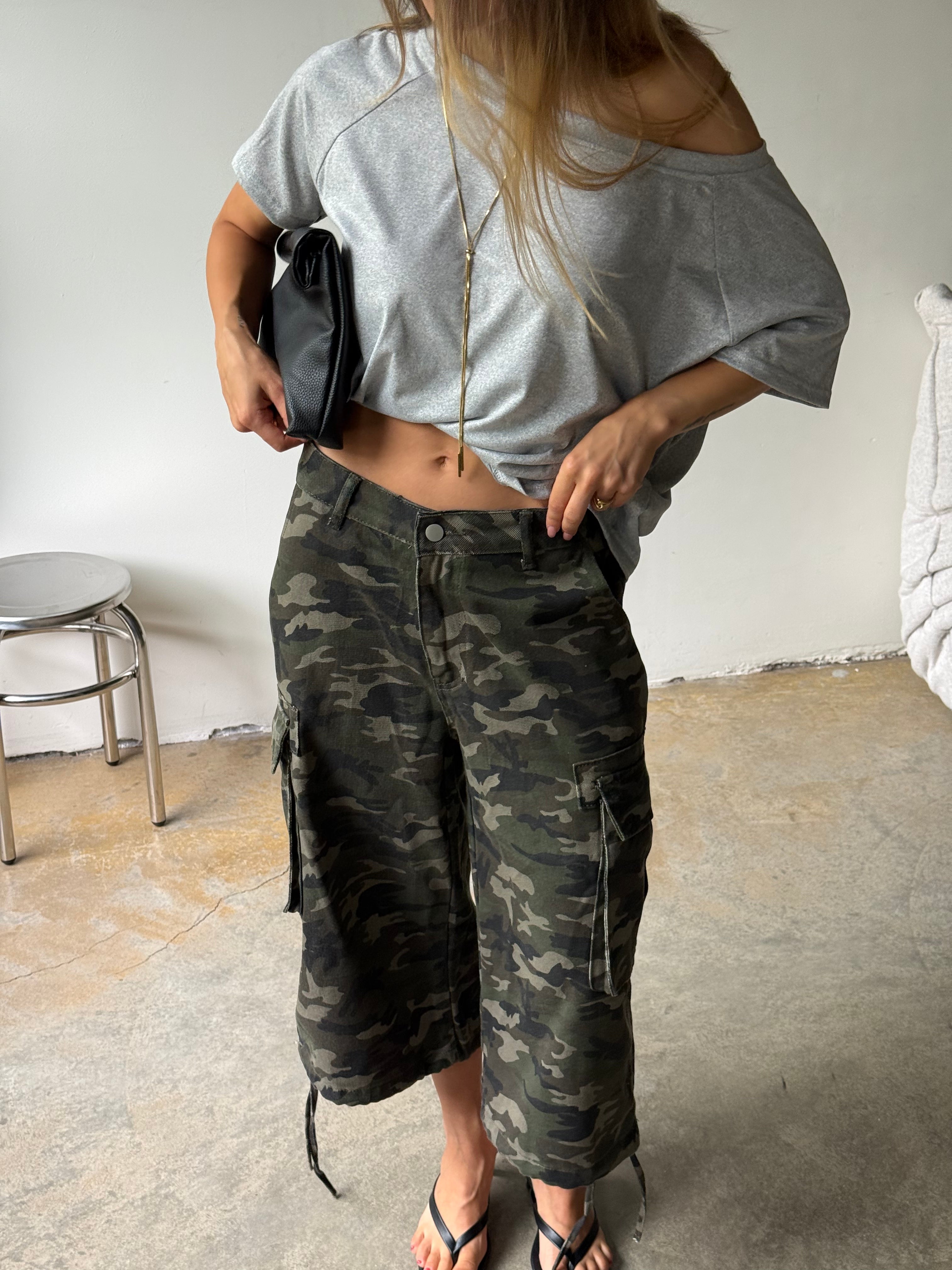 Preston | Army Bermuda Shorts