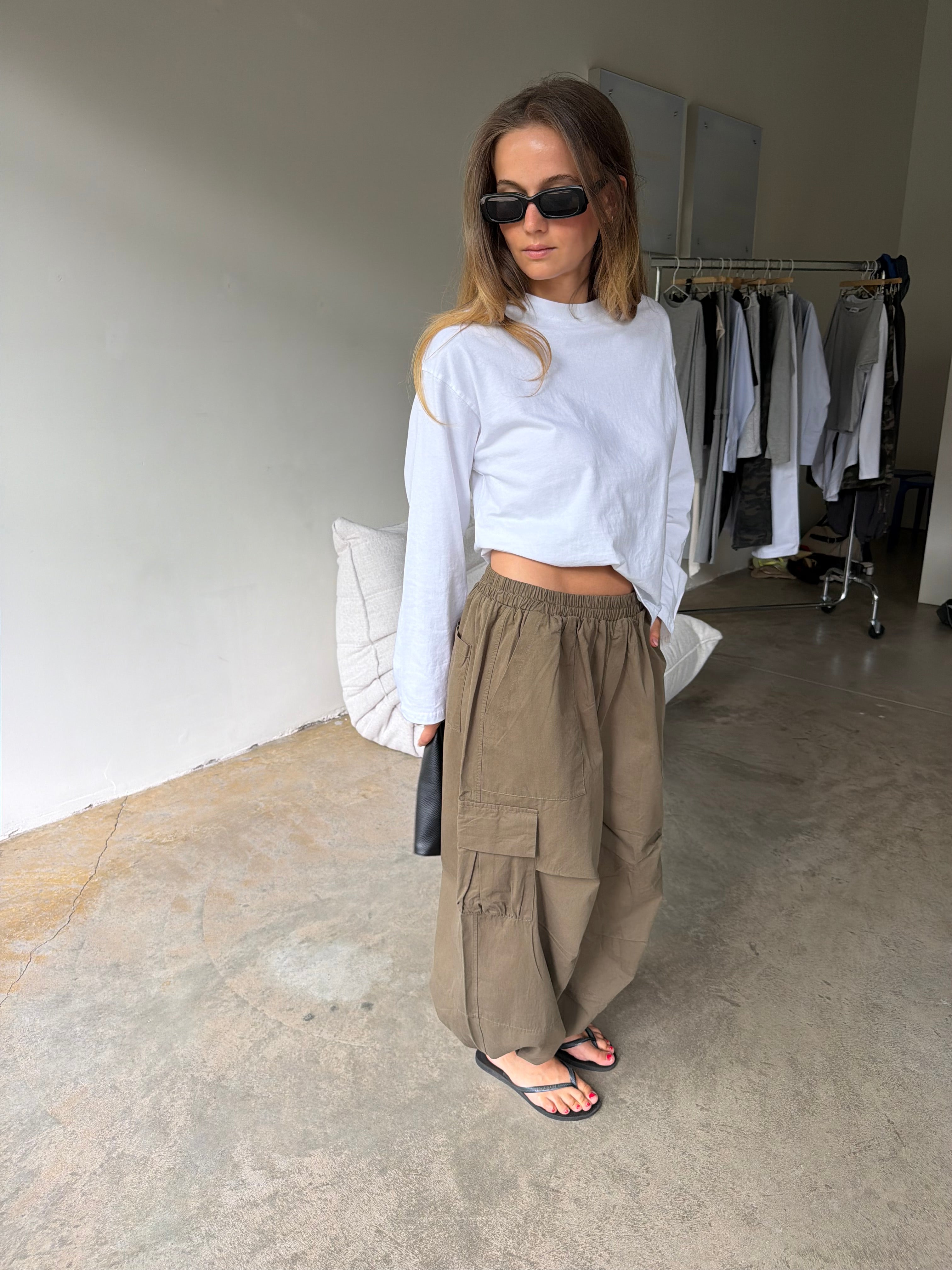 Porter | Balloon Track Cargo Pants