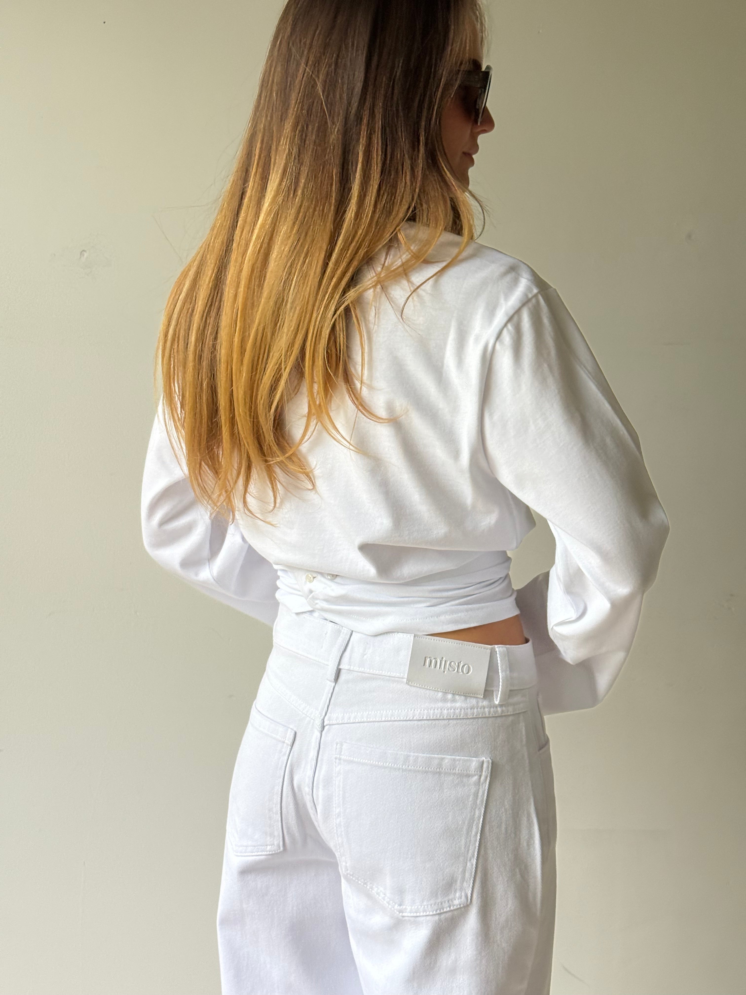 Adria | Wrapped Longsleeve Shirt