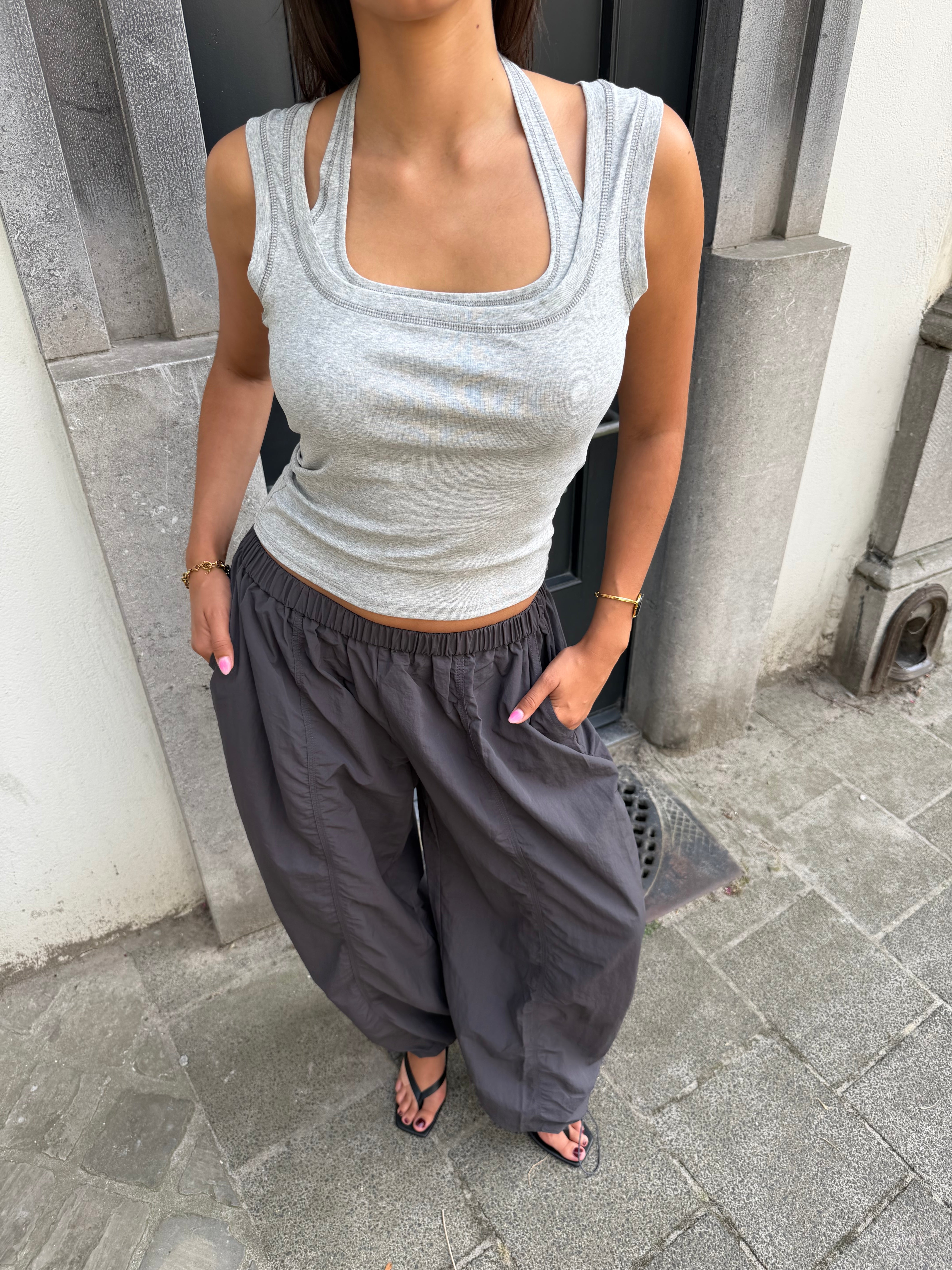 Azure | Double Layered Tank Top