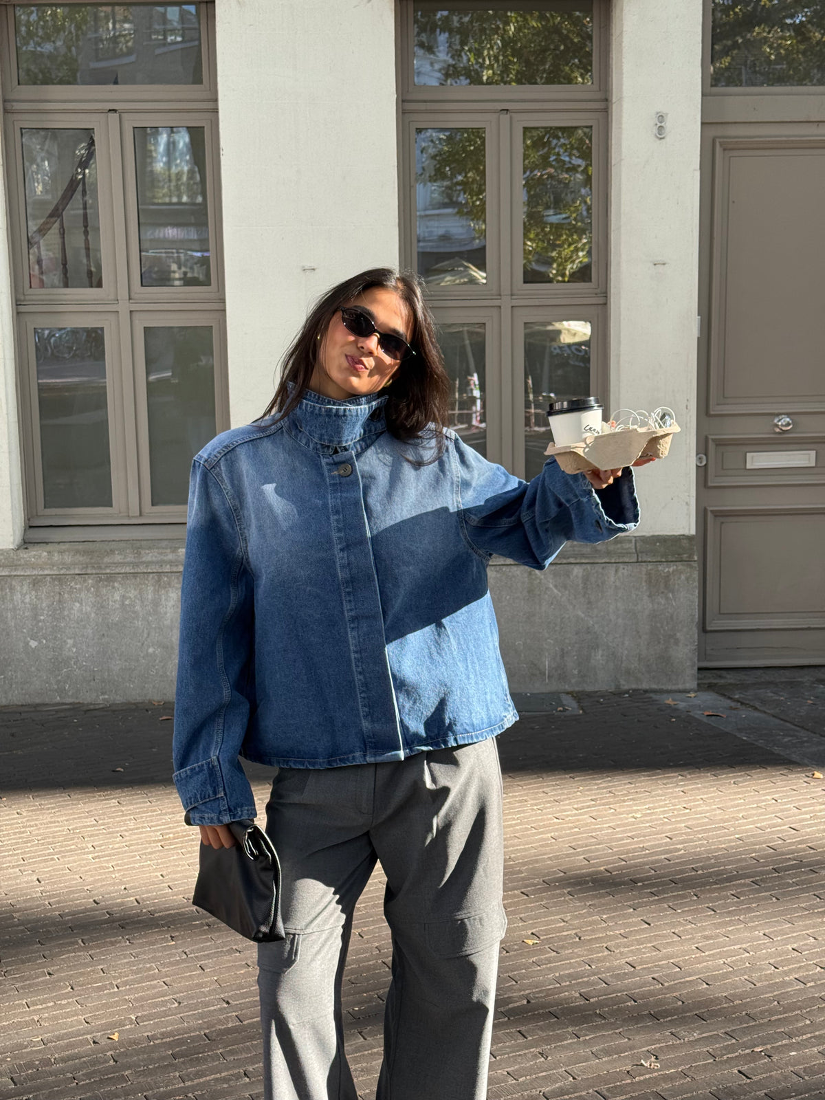 Elin | Denim Collar Jacket
