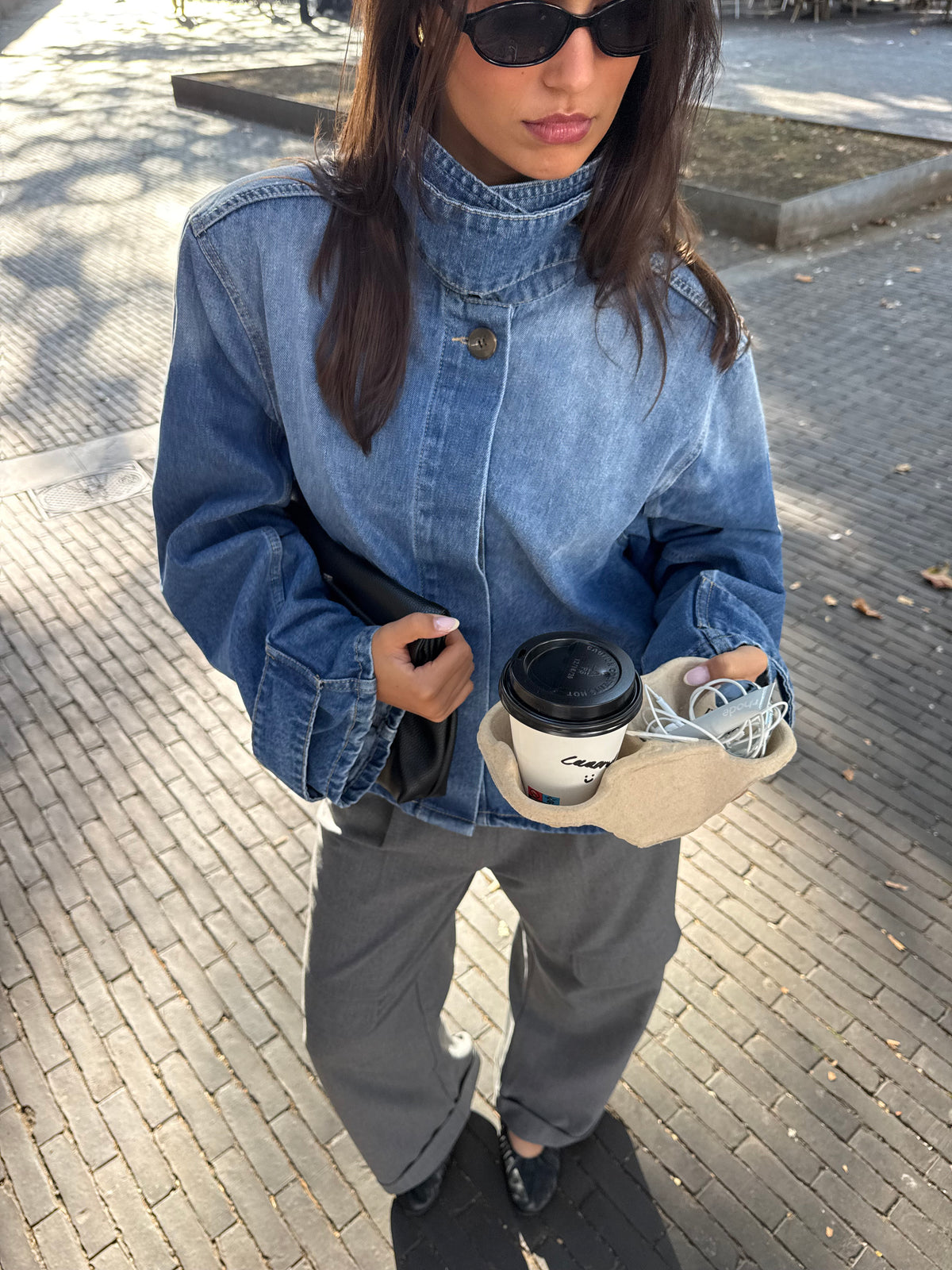 Elin | Denim Collar Jacket