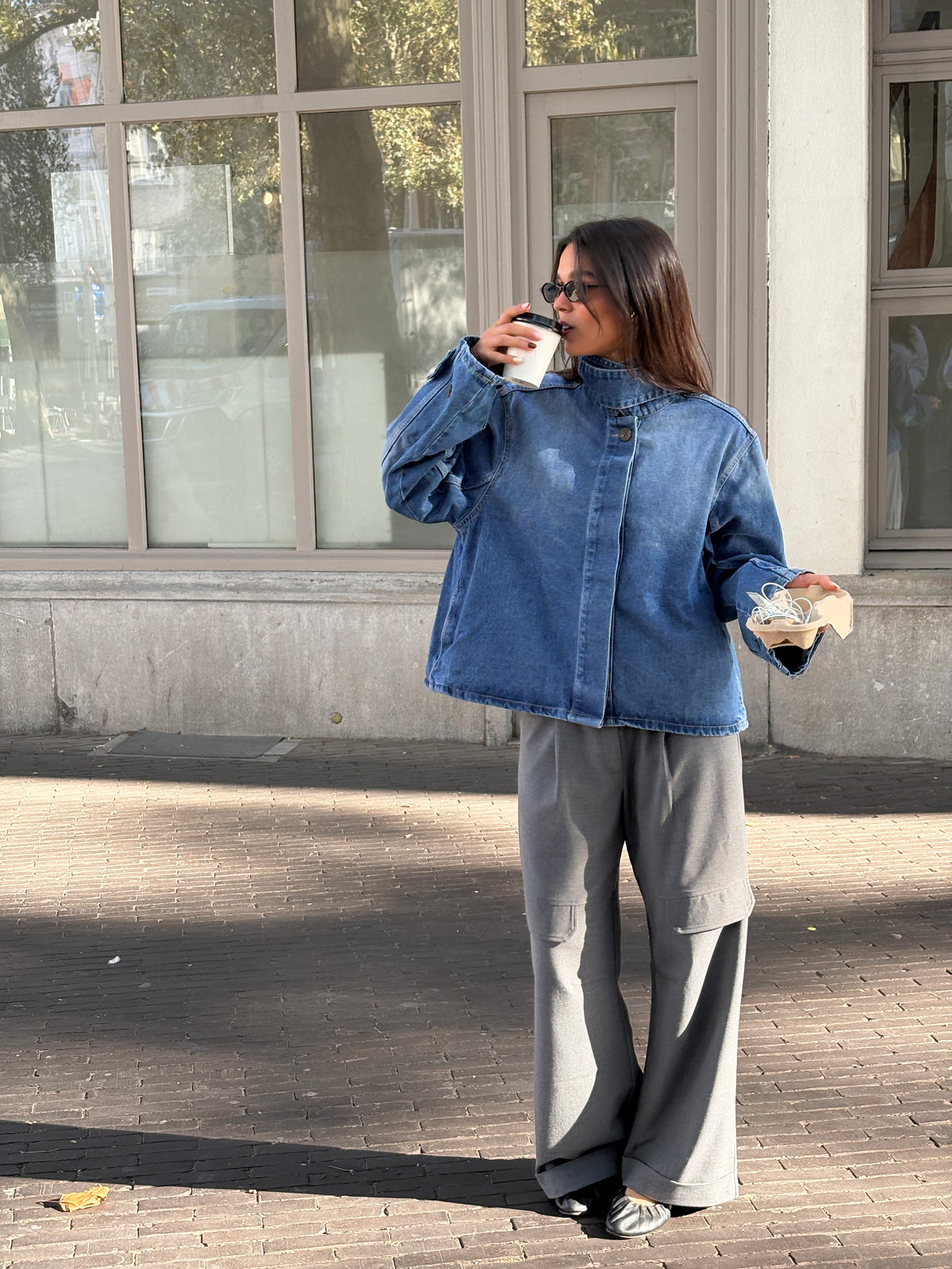 Elin | Denim Collar Jacket